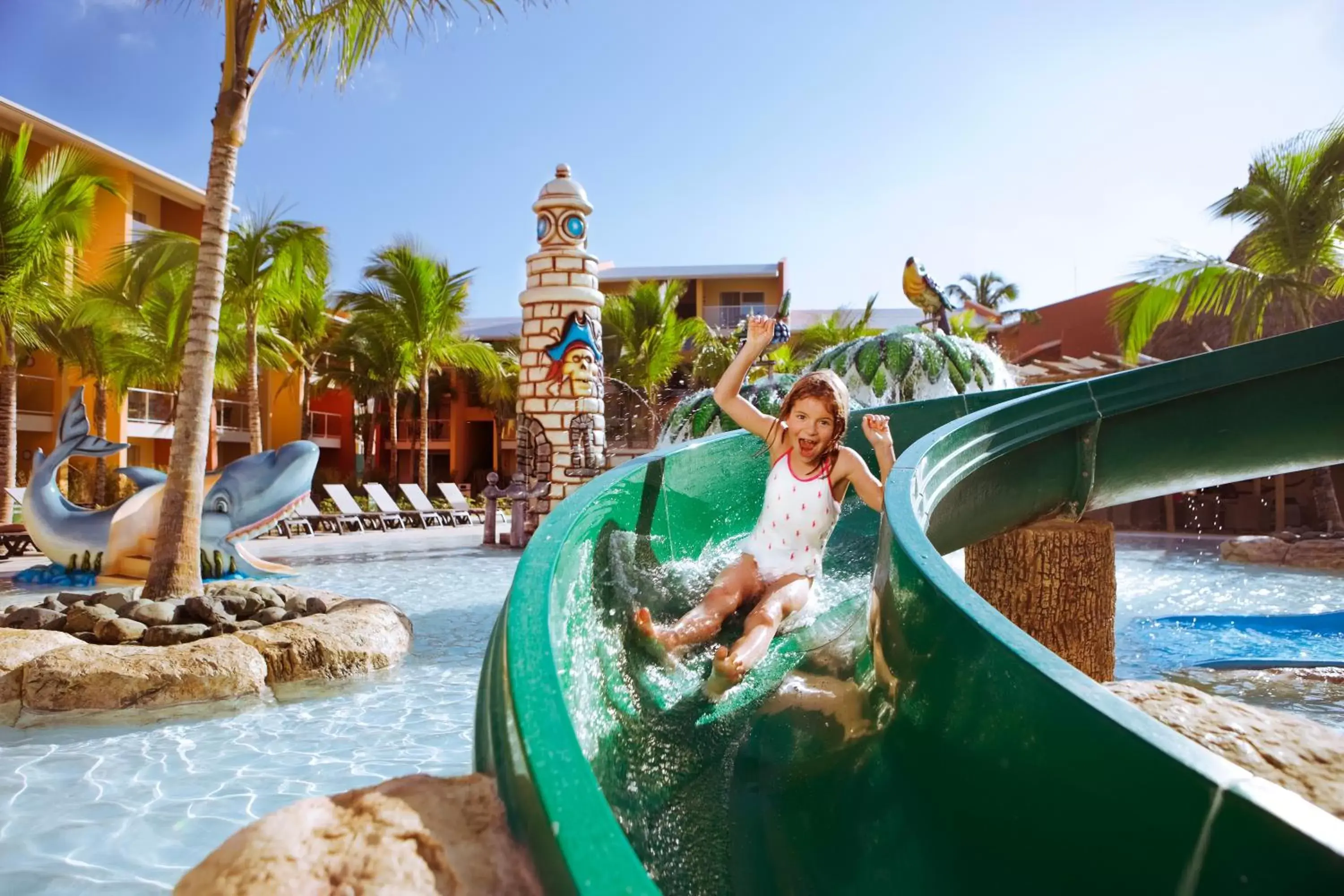 People, Water Park in Barceló Bávaro Palace All Inclusive