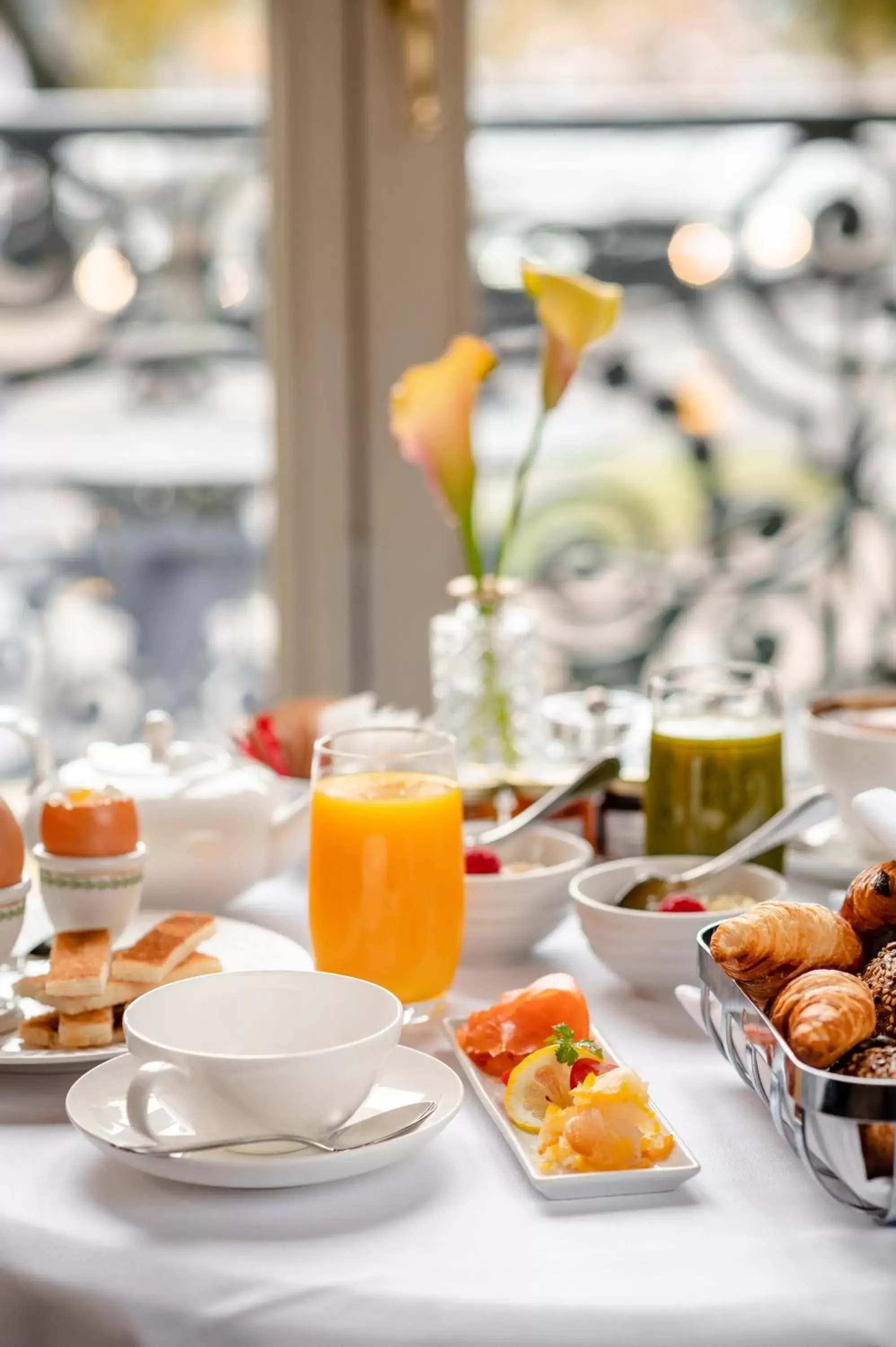 Food and drinks, Breakfast in Beau-Rivage Genève