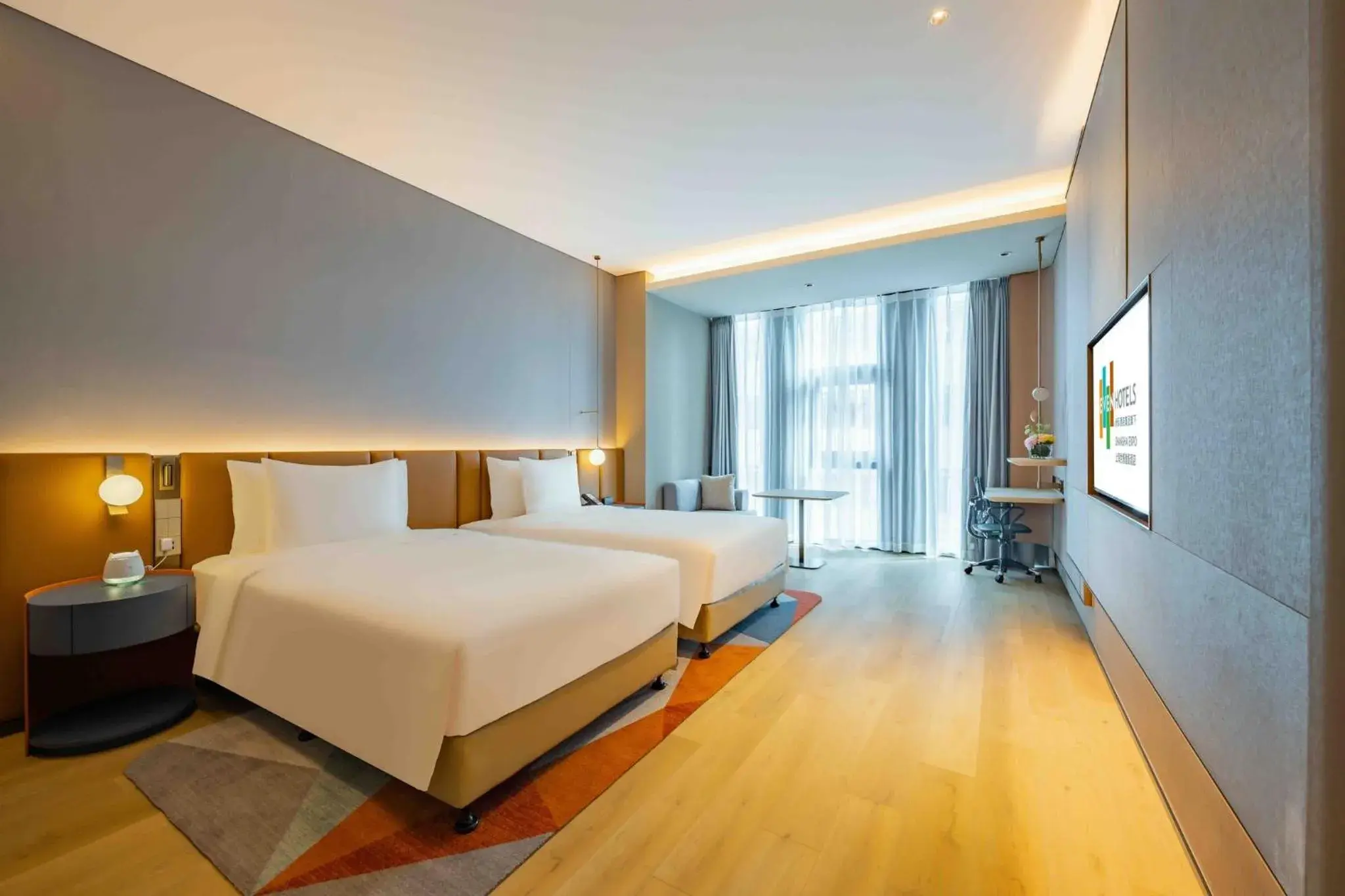 Photo of the whole room in EVEN Hotels Shanghai Expo, an IHG Hotel