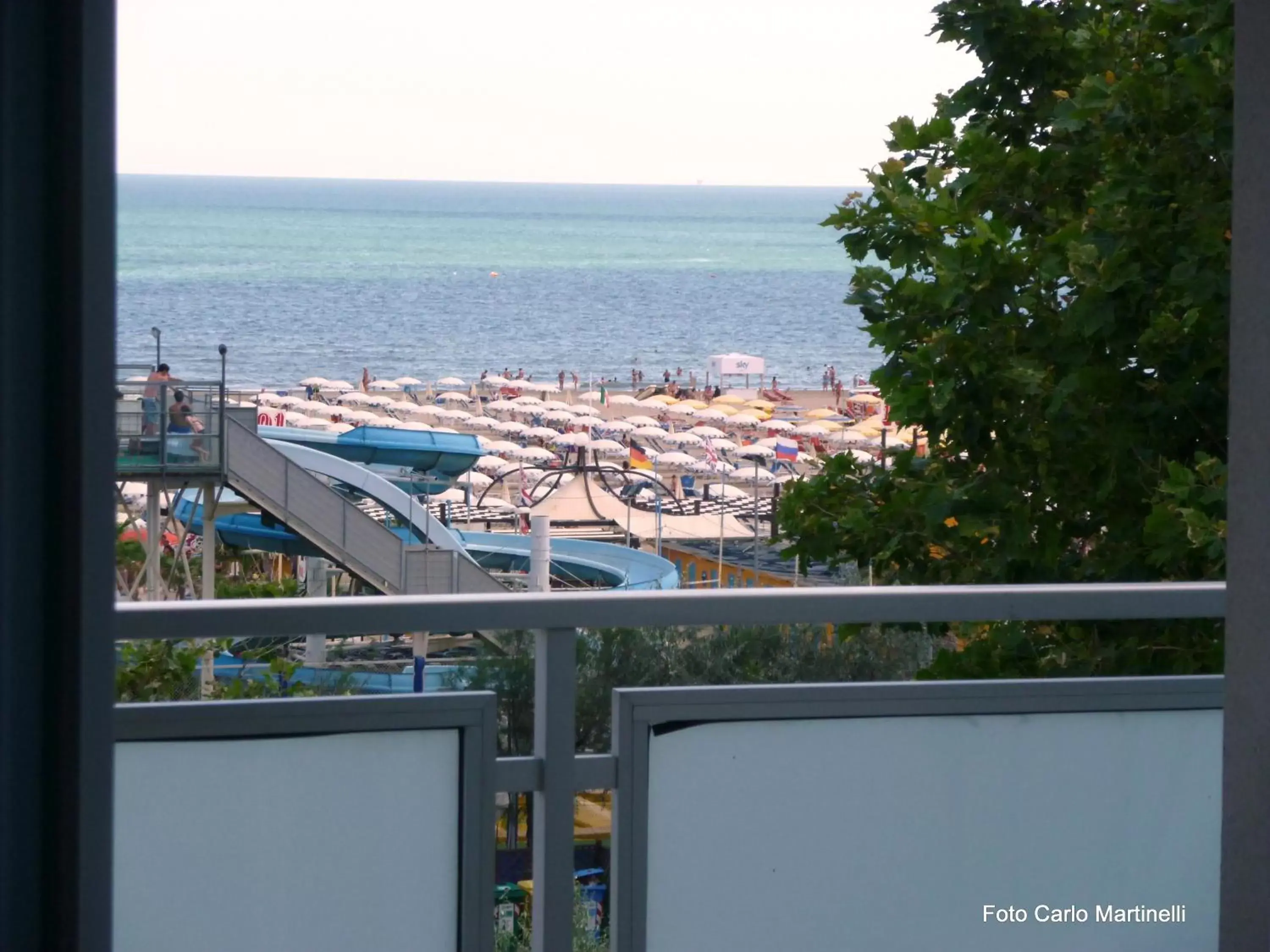 Balcony/Terrace, Sea View in Hotel Sole Mio