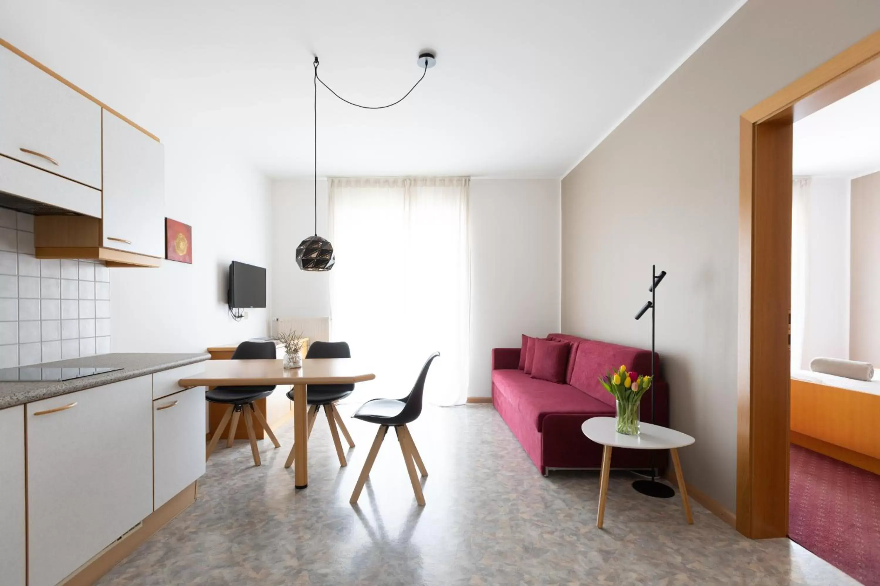 Living room, Seating Area in Residence Margreth