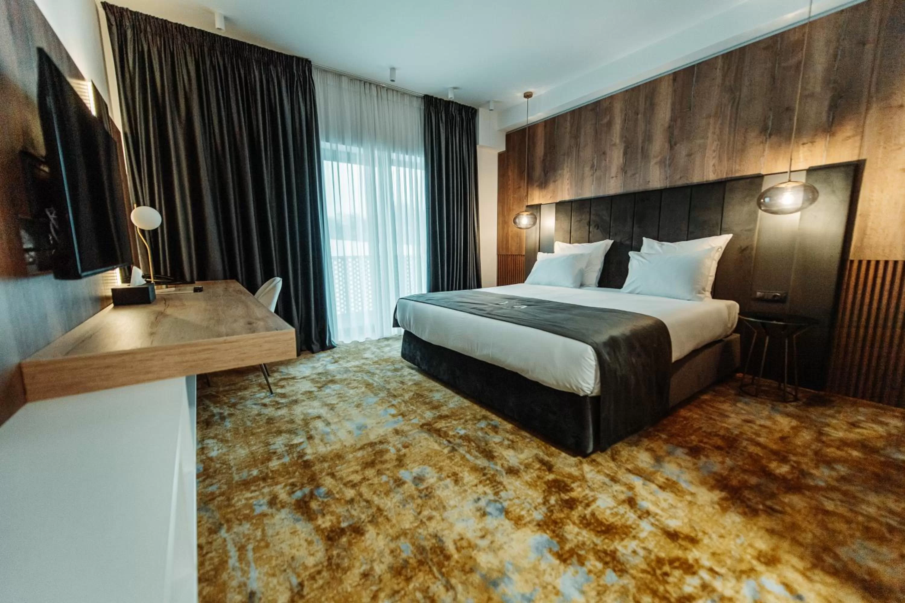 Bed in Iza Hotel