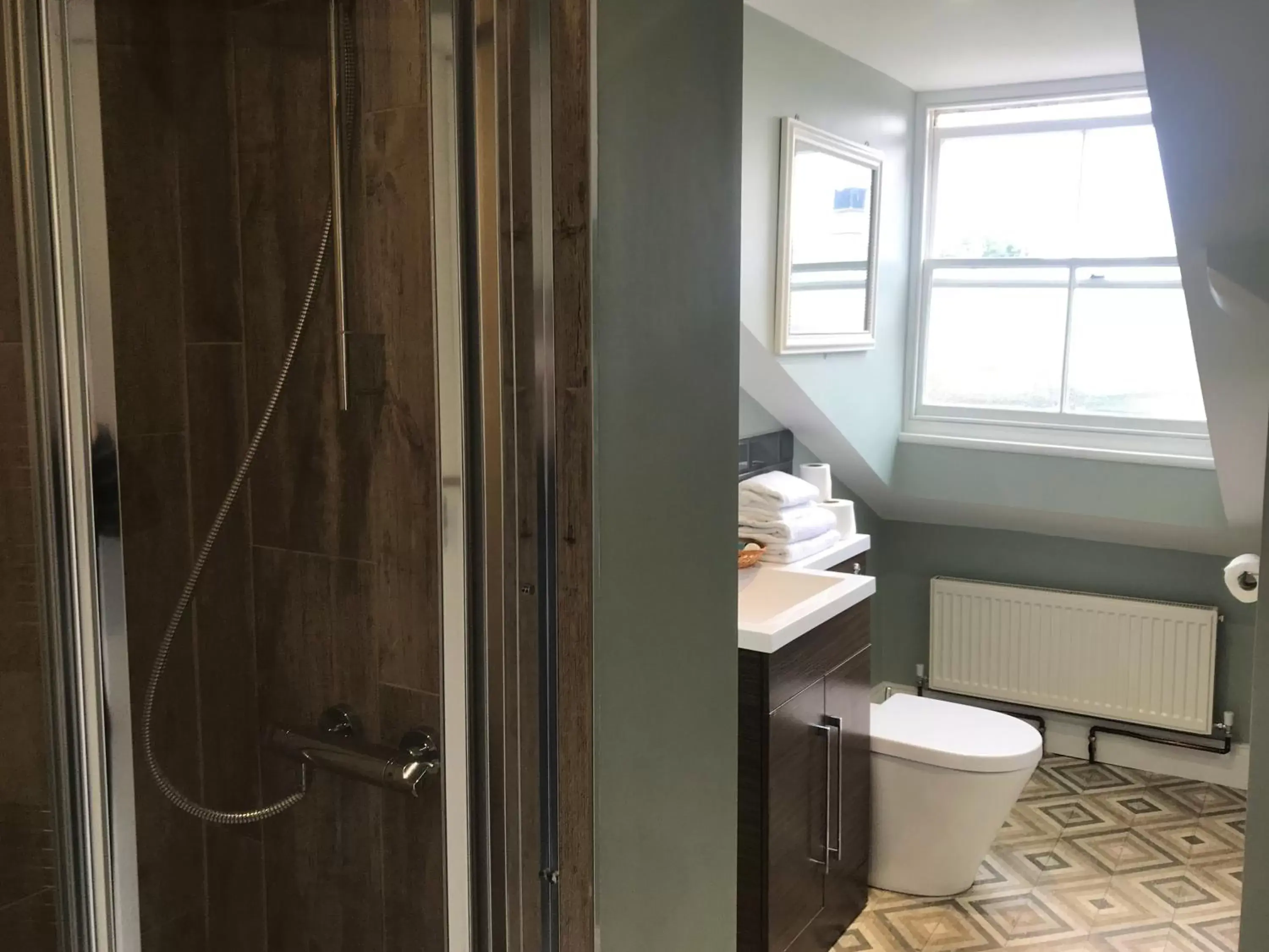 Shower, Bathroom in The White Horse Hotel