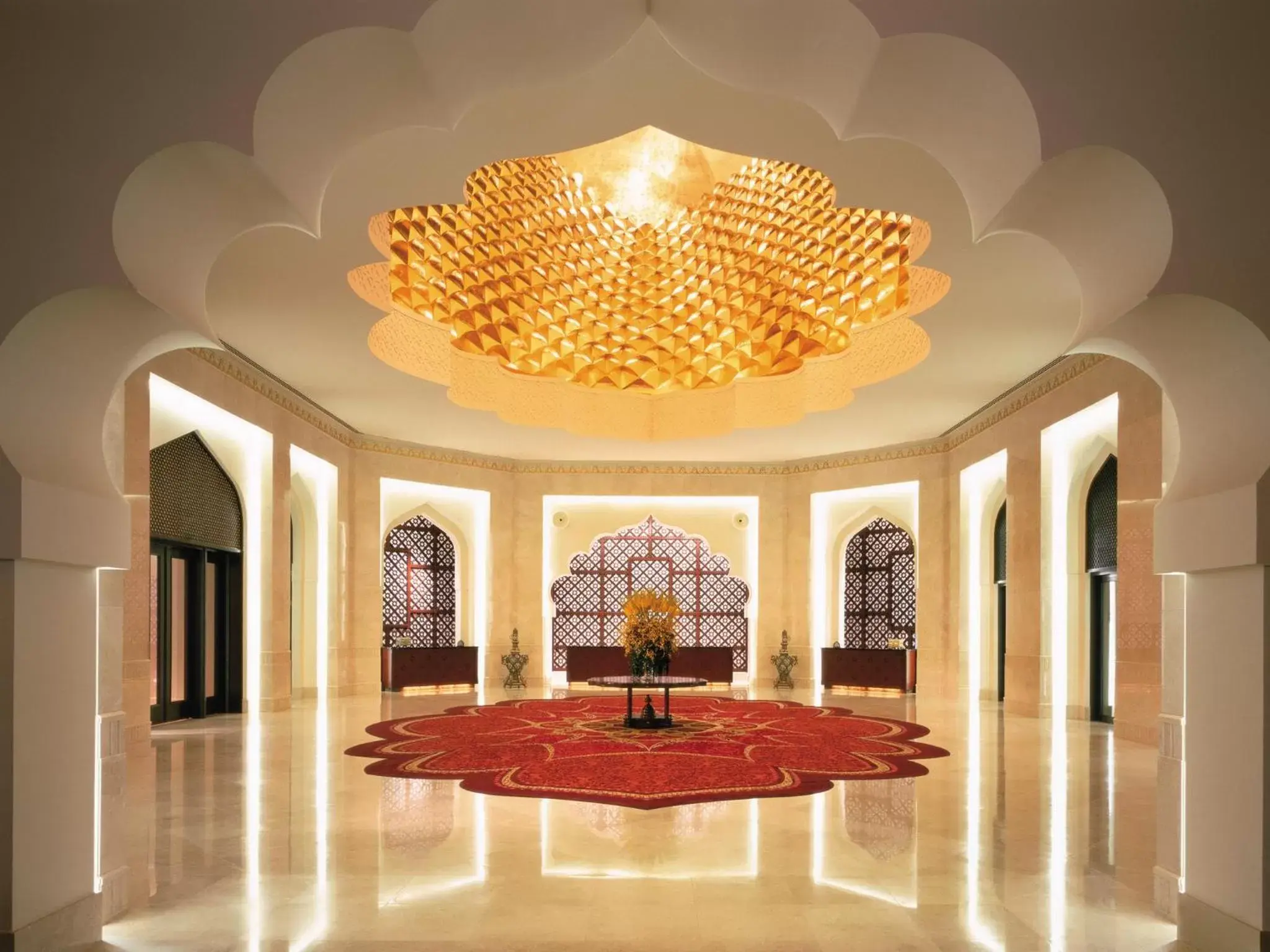 Lobby or reception in Shangri-La Barr Al Jissah, Muscat Lobby or reception in Shangri-La Barr Al Jissah, Muscat