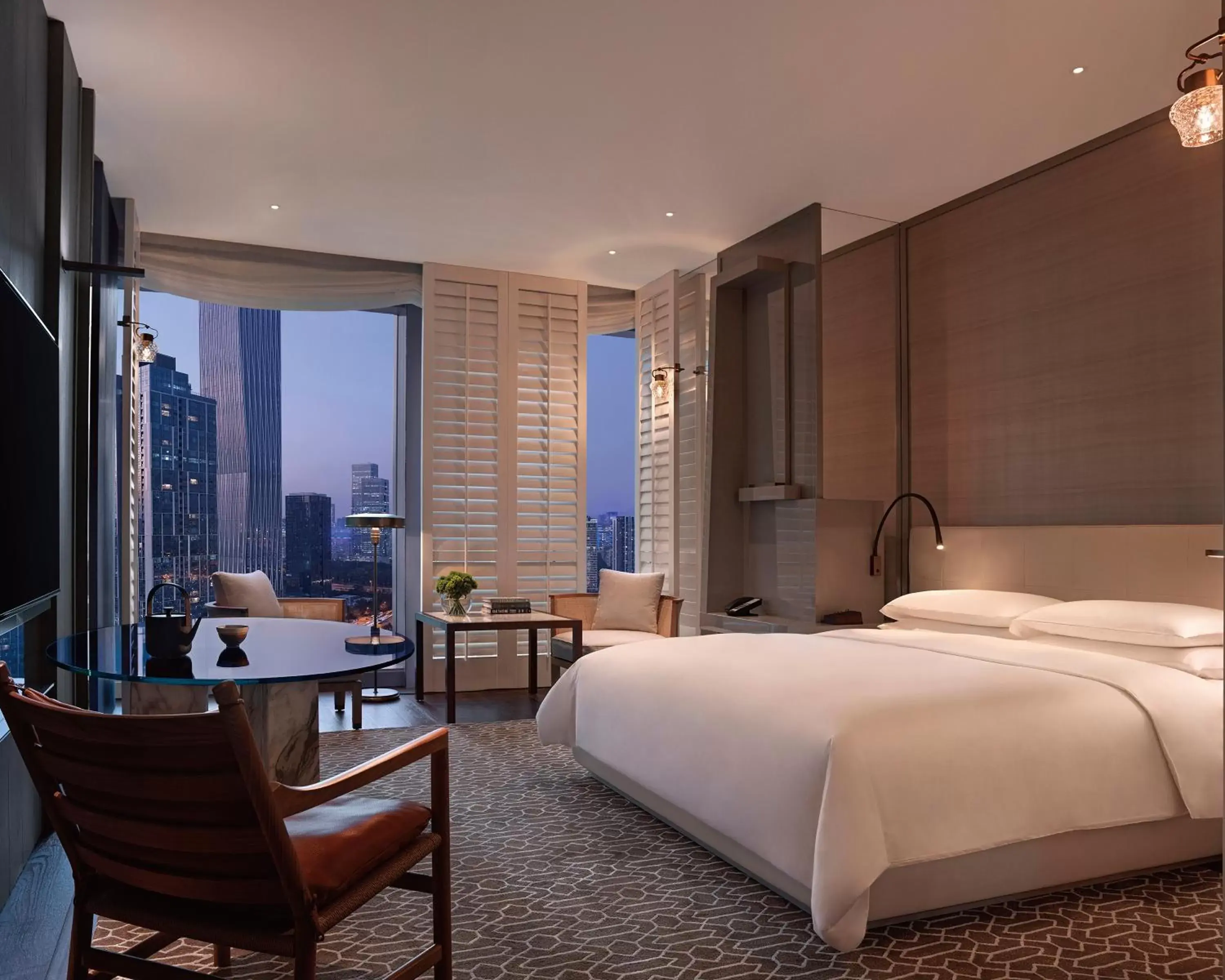 Bed in Andaz Shenzhen Bay Bed in Andaz Shenzhen Bay