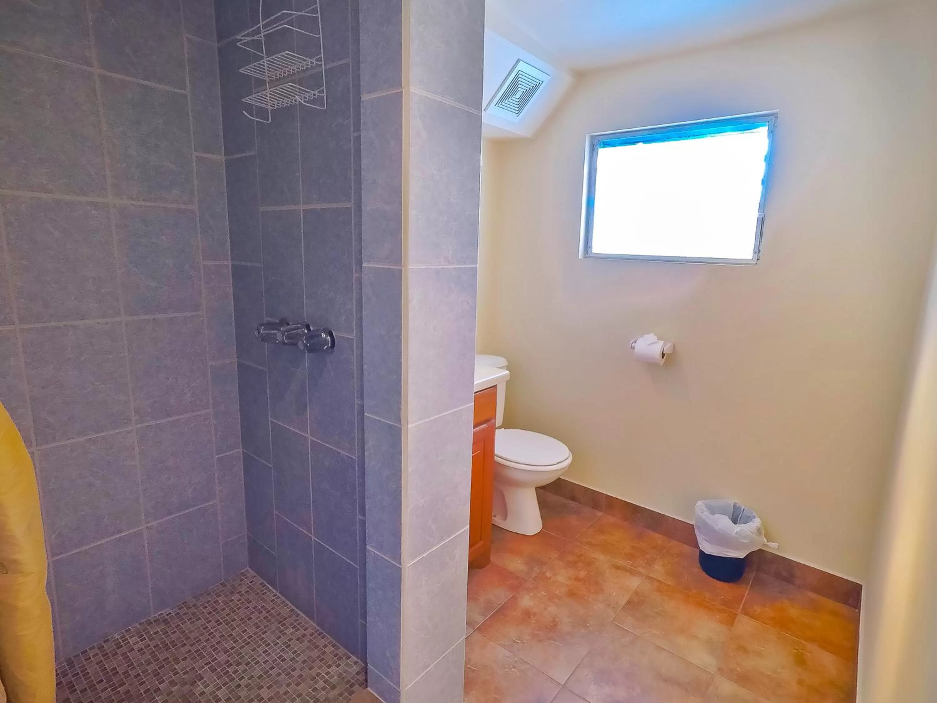 Shower in Rumors Resort Hotel