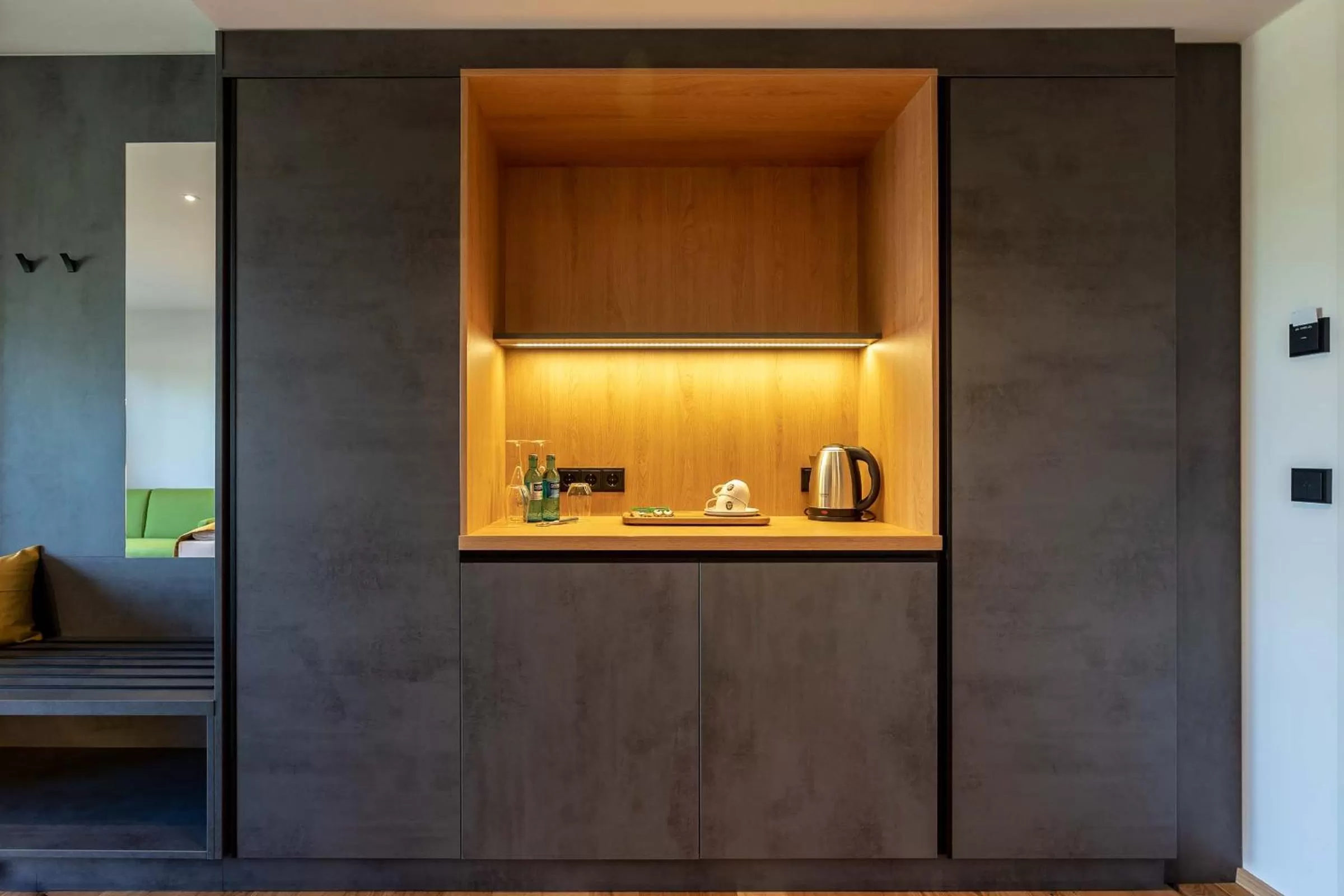 Coffee/tea facilities in Augsburg Hotel Sonnenhof