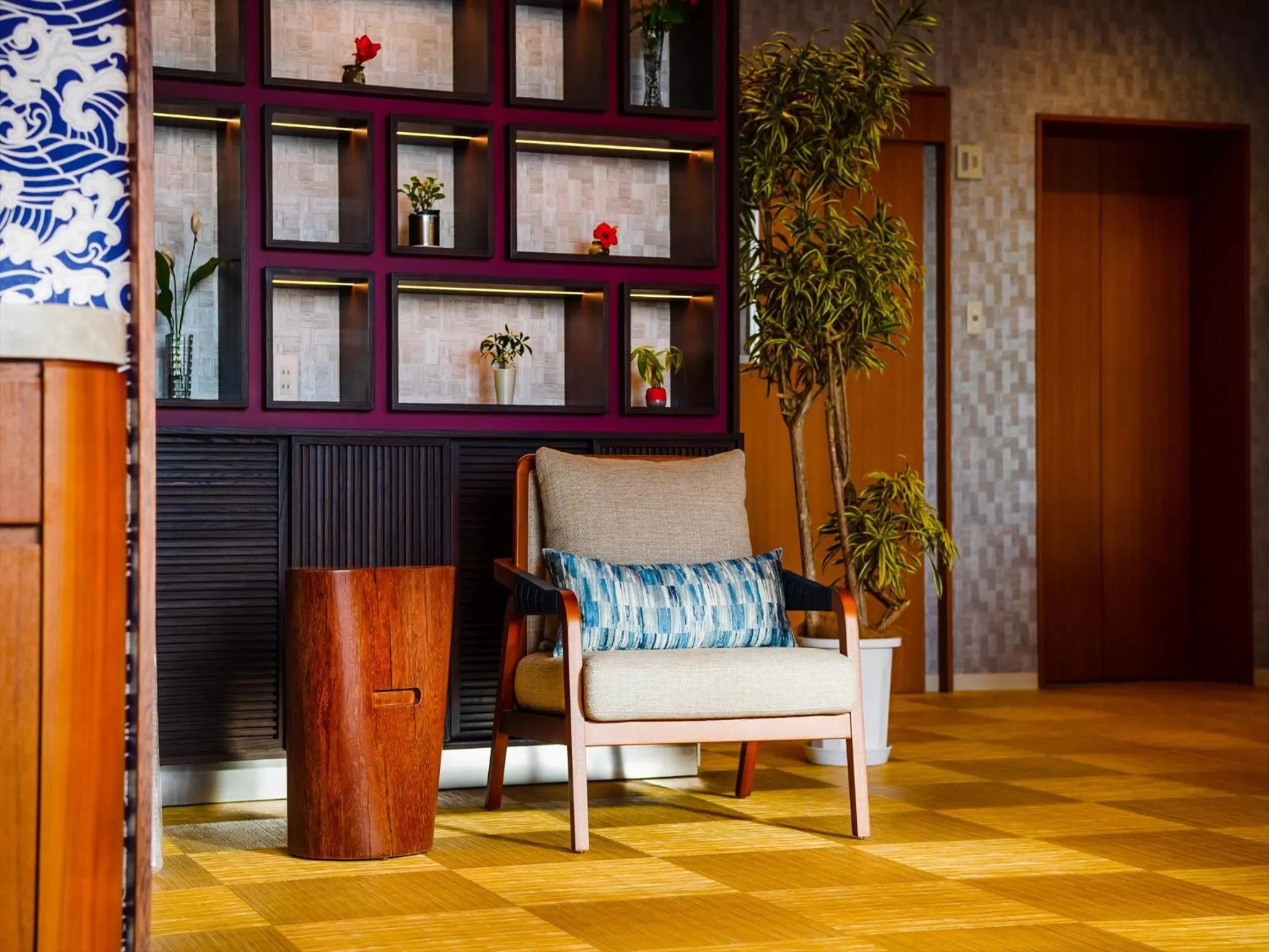 Lobby or reception in oile by DSH Resorts