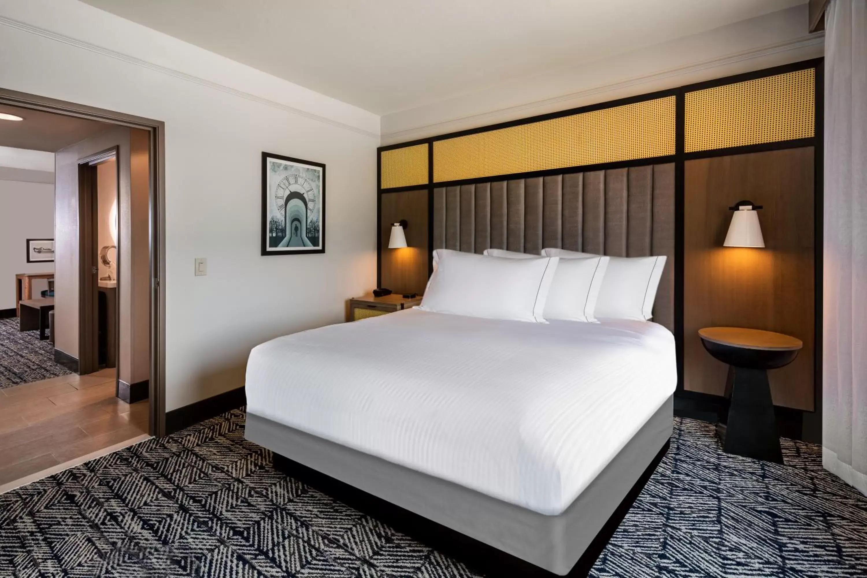 Bed in Hilton Dallas Southlake Town Square