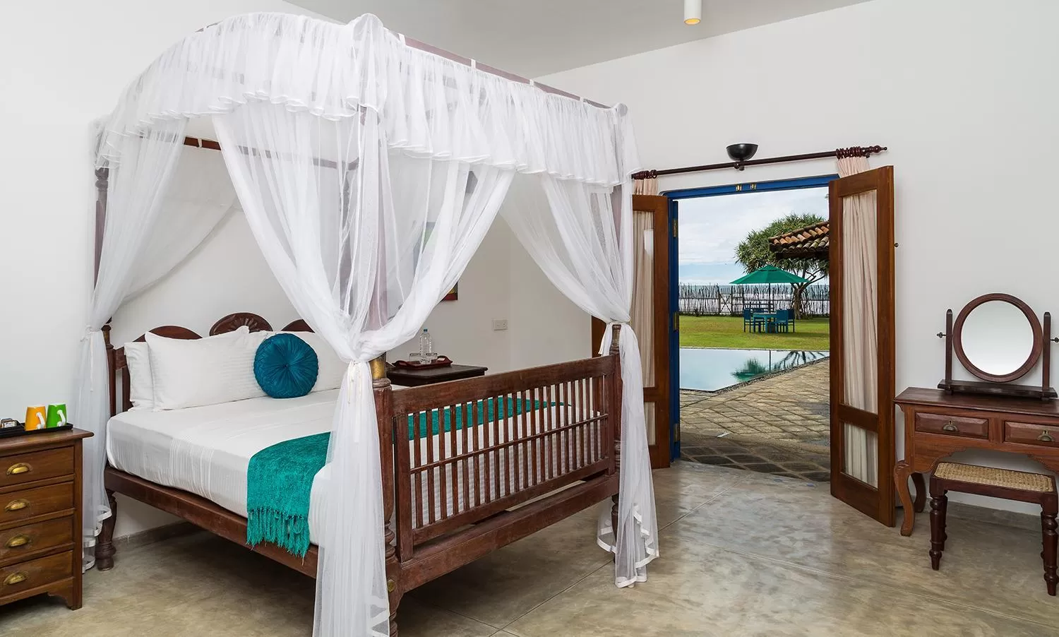 Photo of the whole room, Bed in Villa Atulya at Ocean's edge