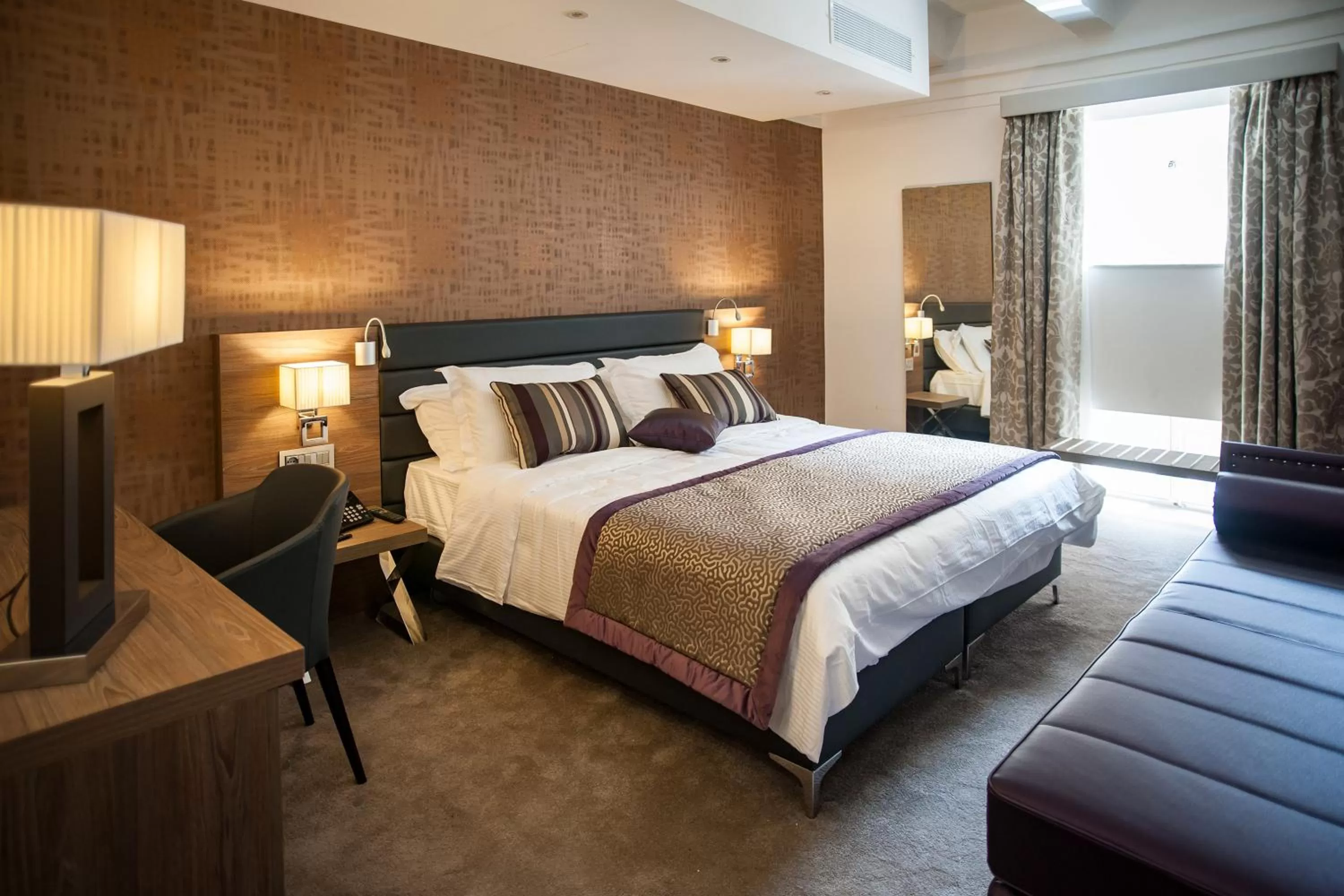 Bed in Palazzo Paolina Boutique Hotel