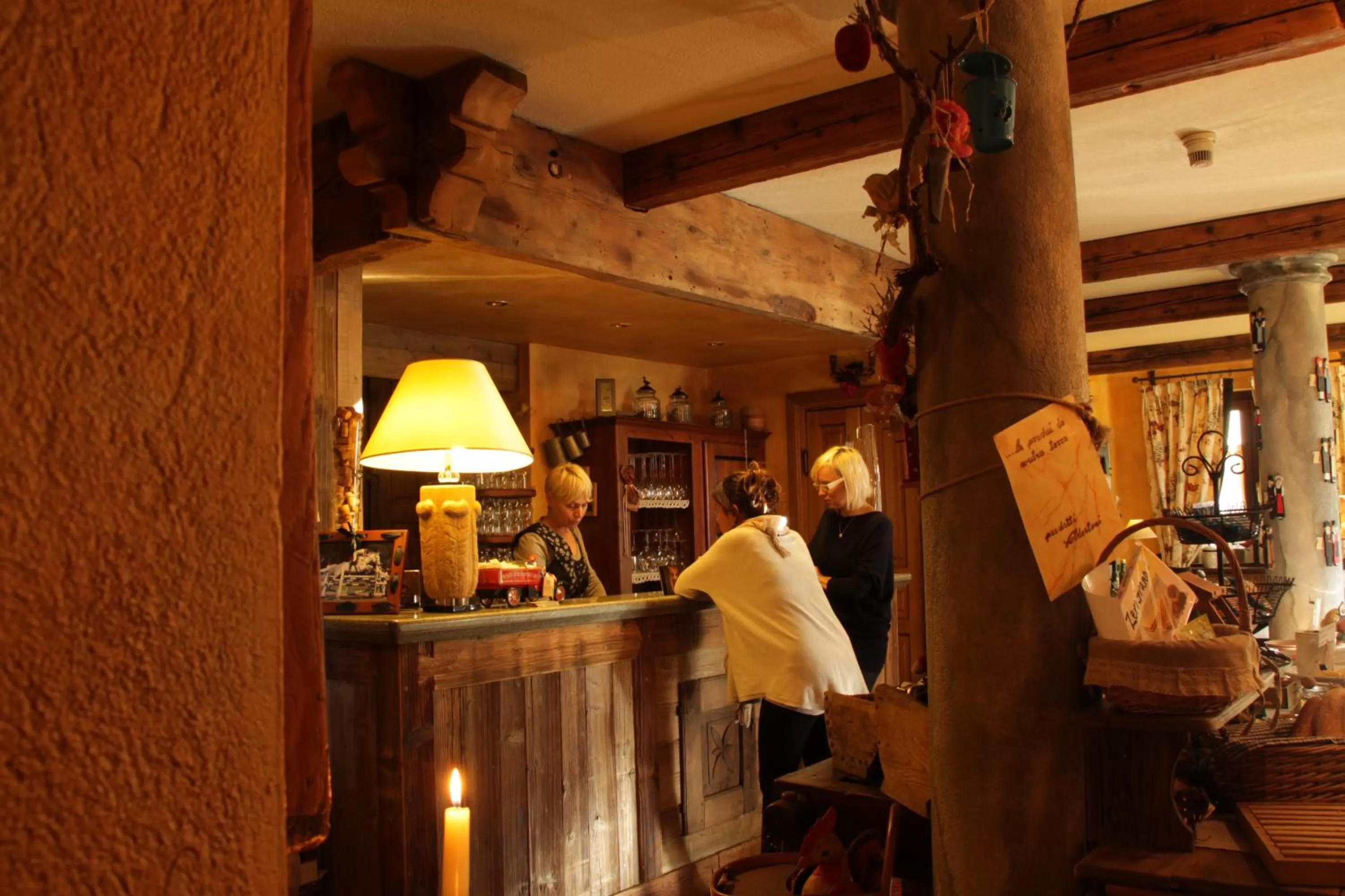 Lounge or bar in Hotel Chalet La Meridiana