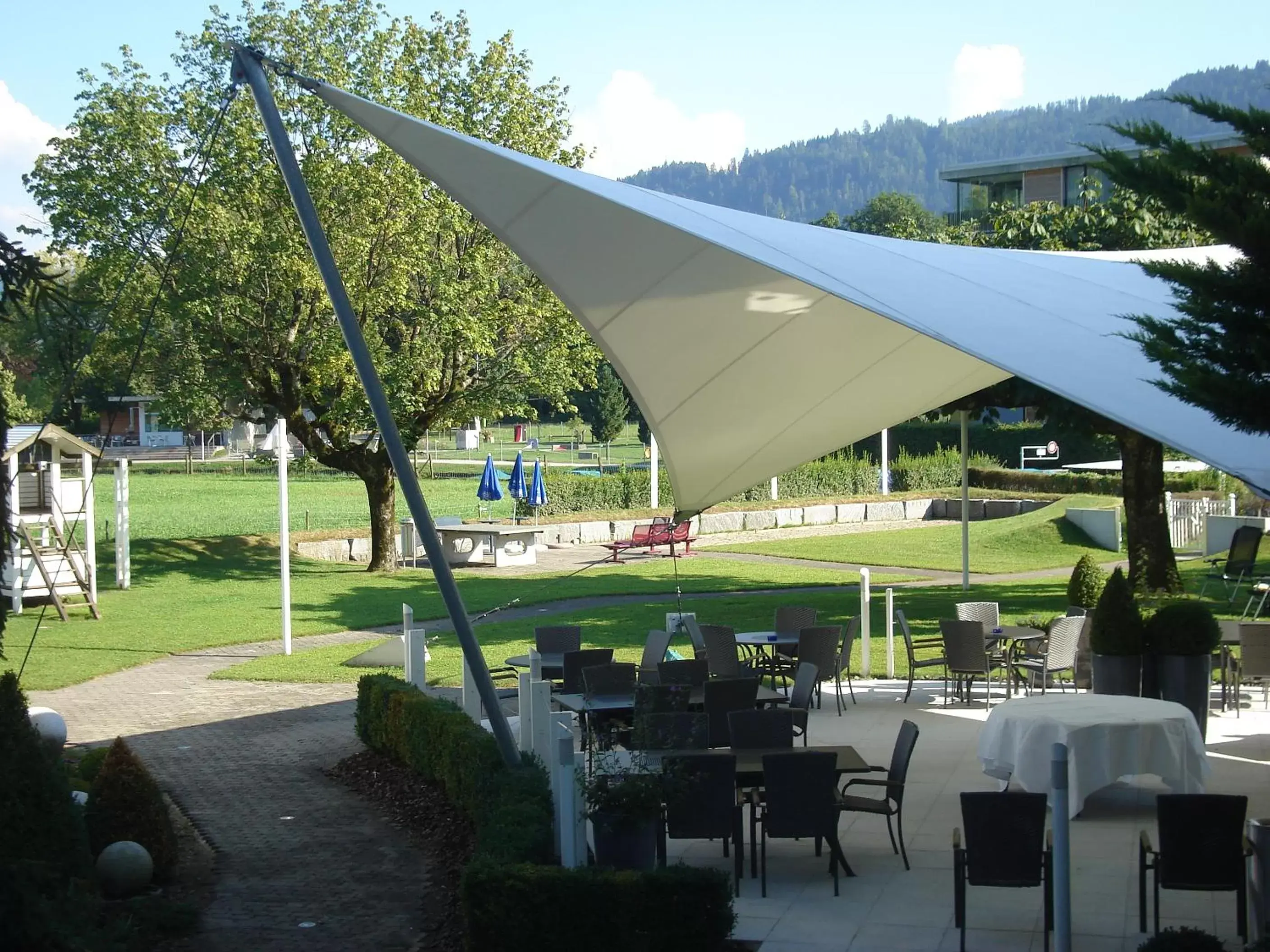 Balcony/Terrace, Restaurant/Places to Eat in SeminarHotel am Ägerisee