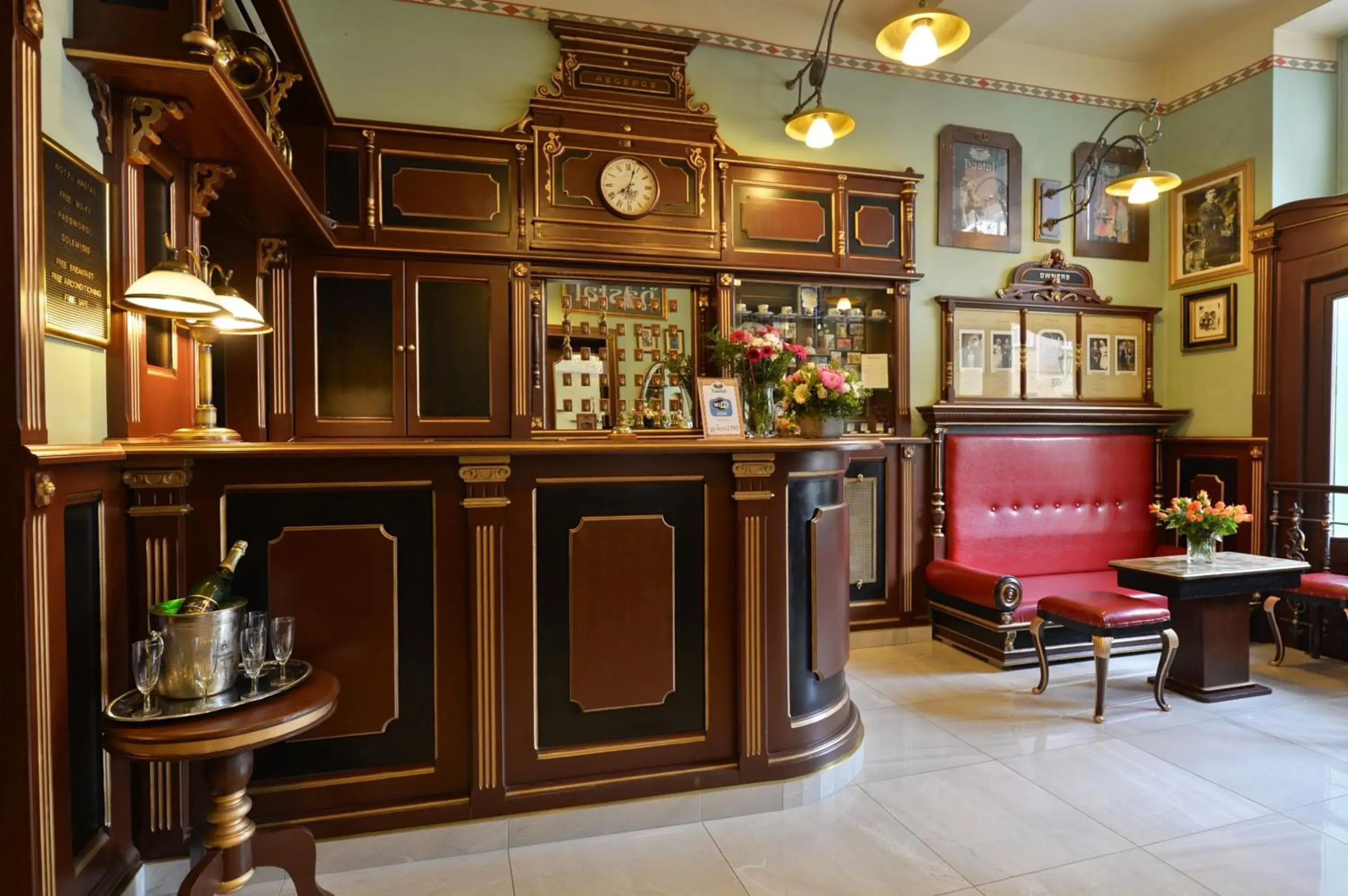 Staff, Lounge/Bar in Hotel Hastal Prague Old Town