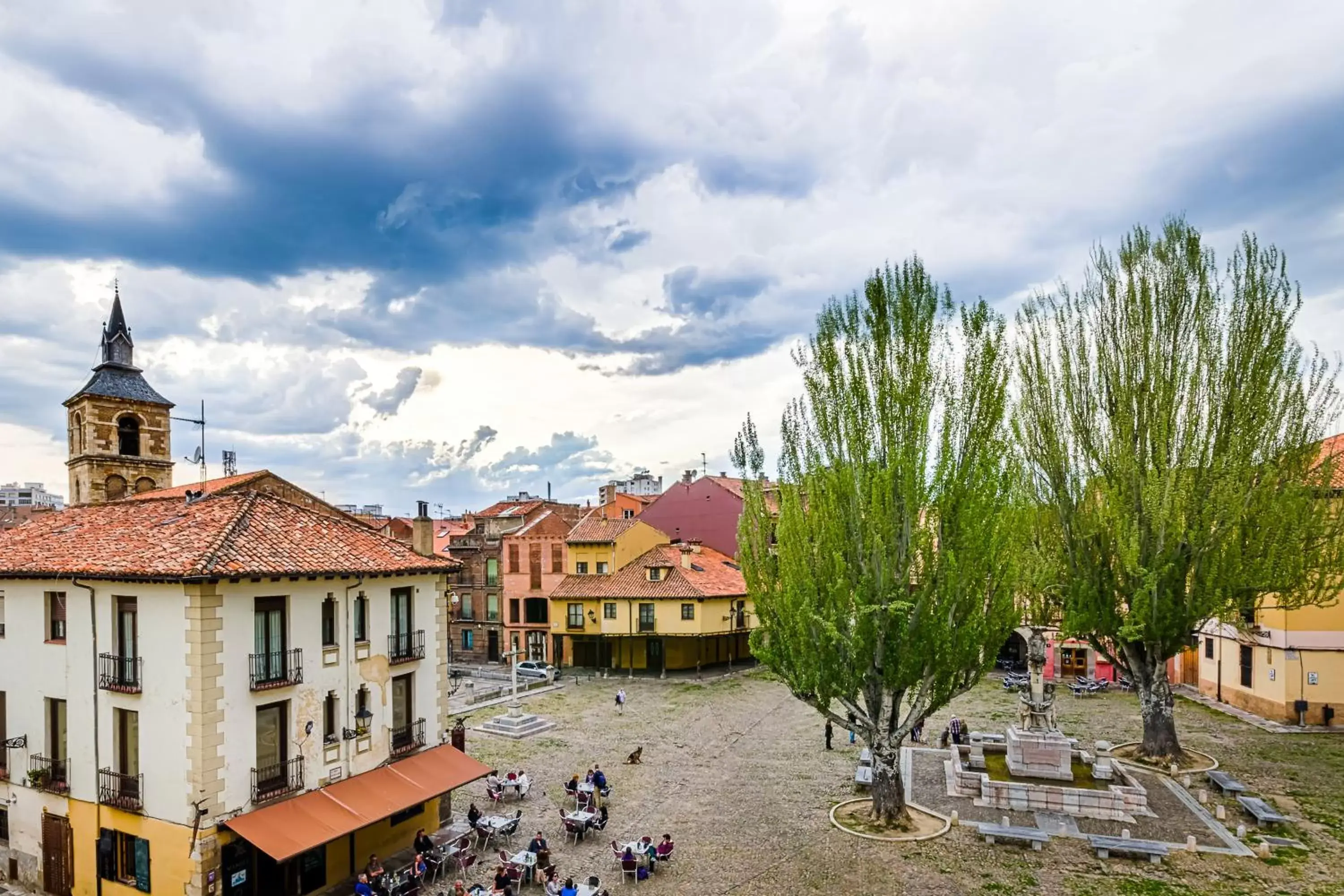 City view in Hospedería Monástica Pax