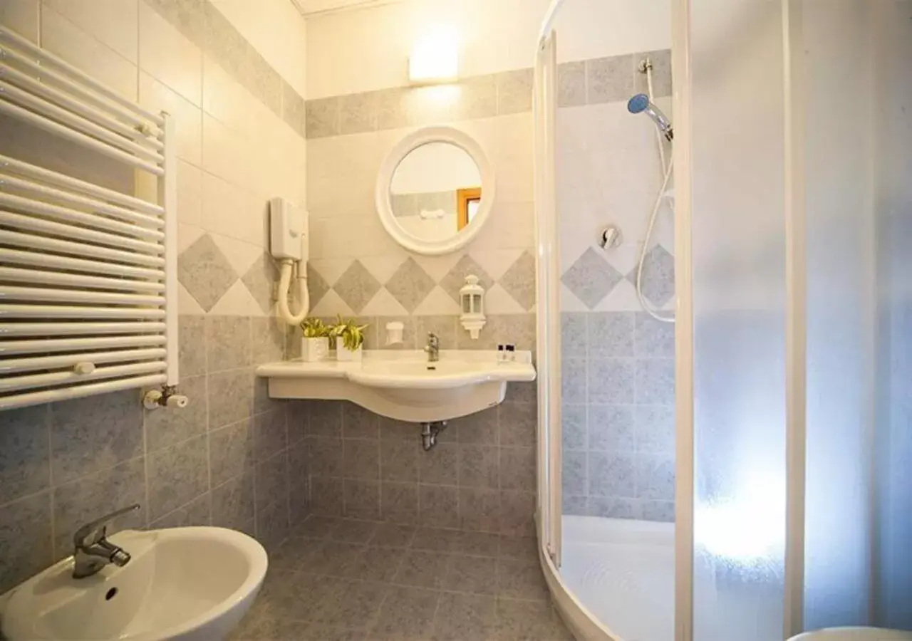 Shower, Bathroom in Hotel Jana