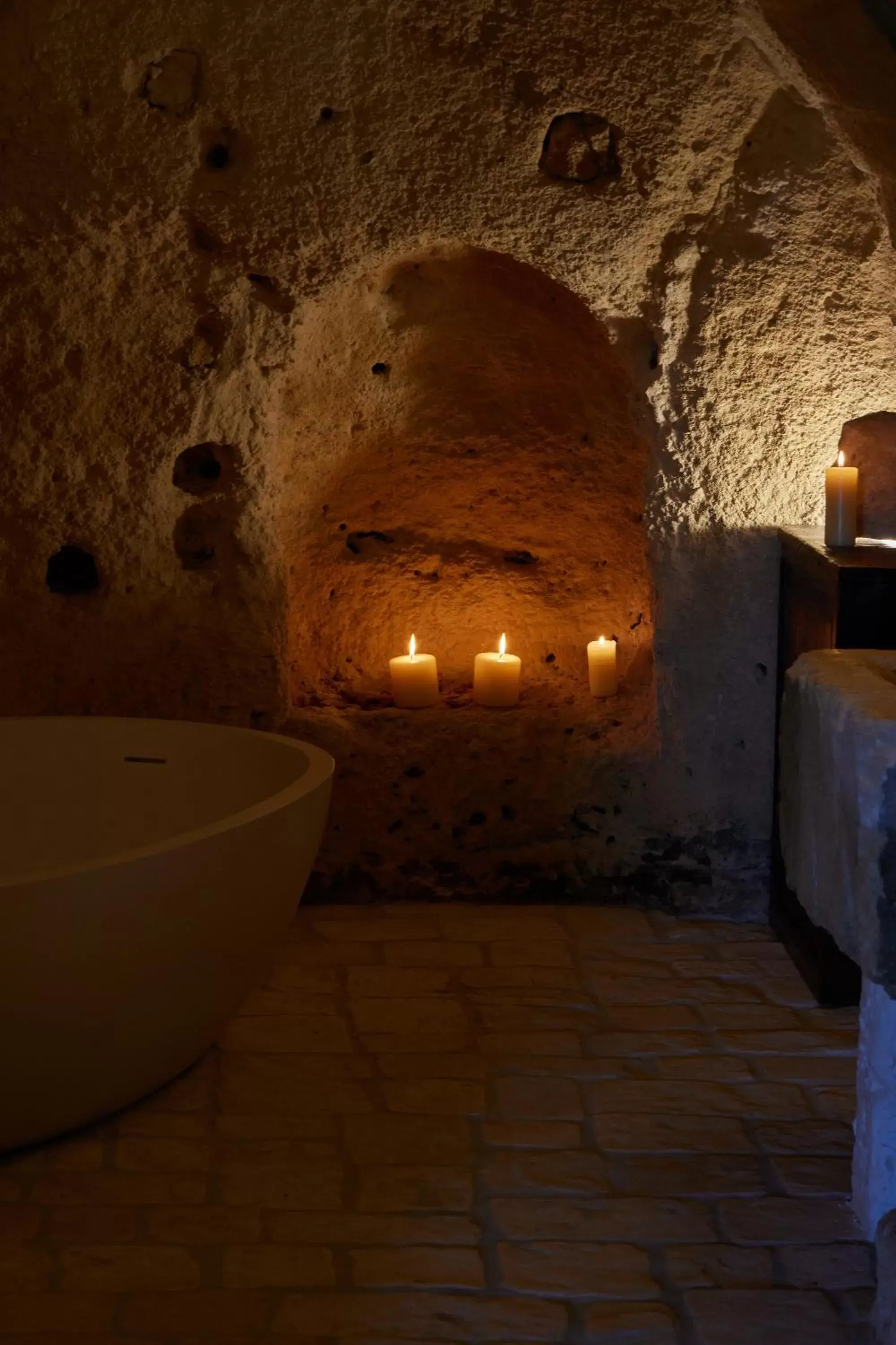 Bathroom in Sextantio Le Grotte Della Civita