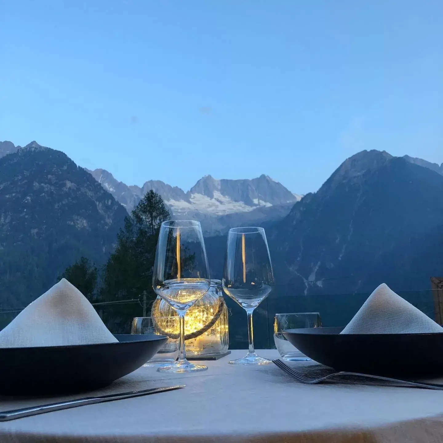 Balcony/Terrace, Mountain View in Hotel Chalet Al Foss