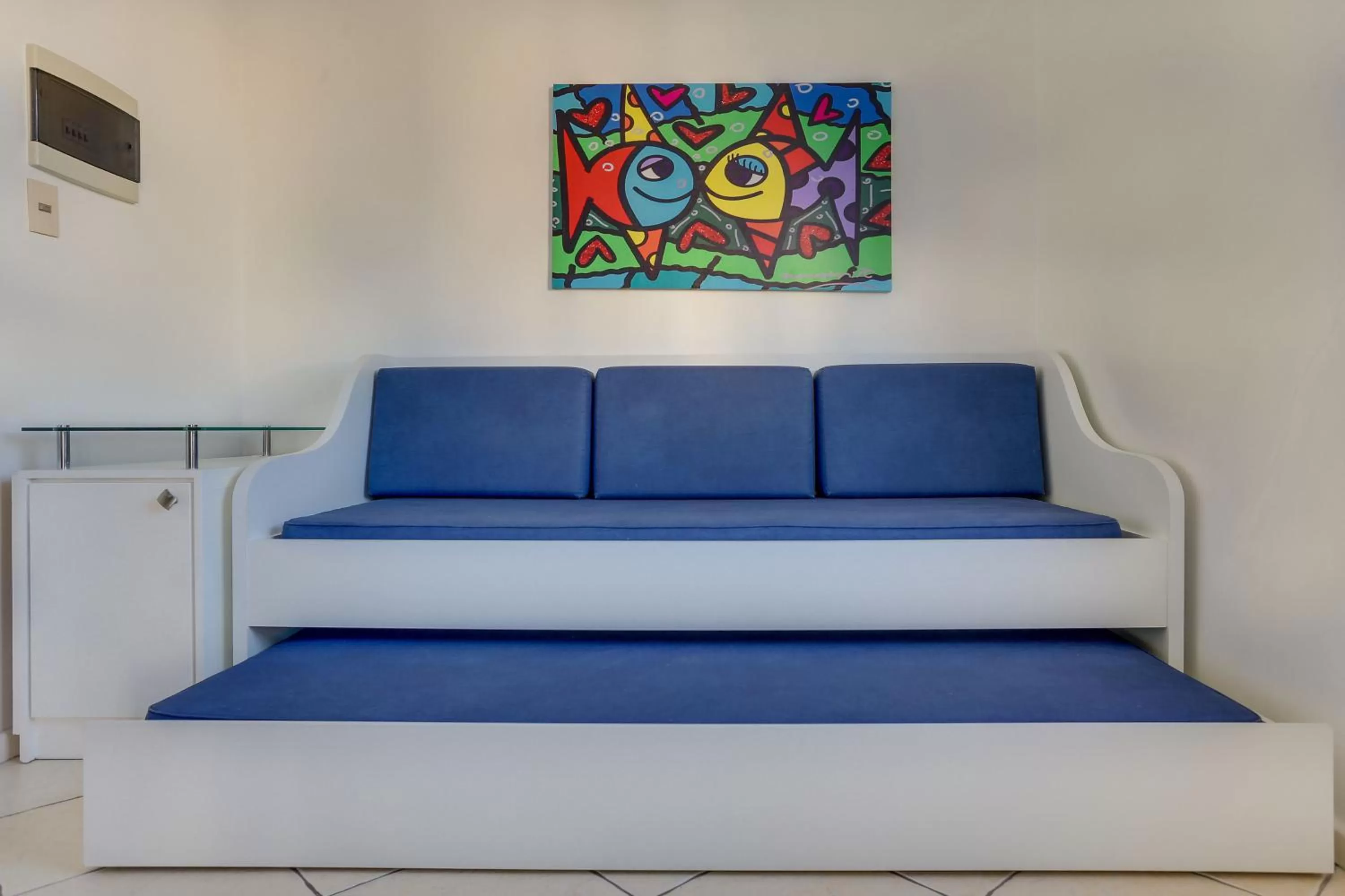 Living room in Pousada Atlantique