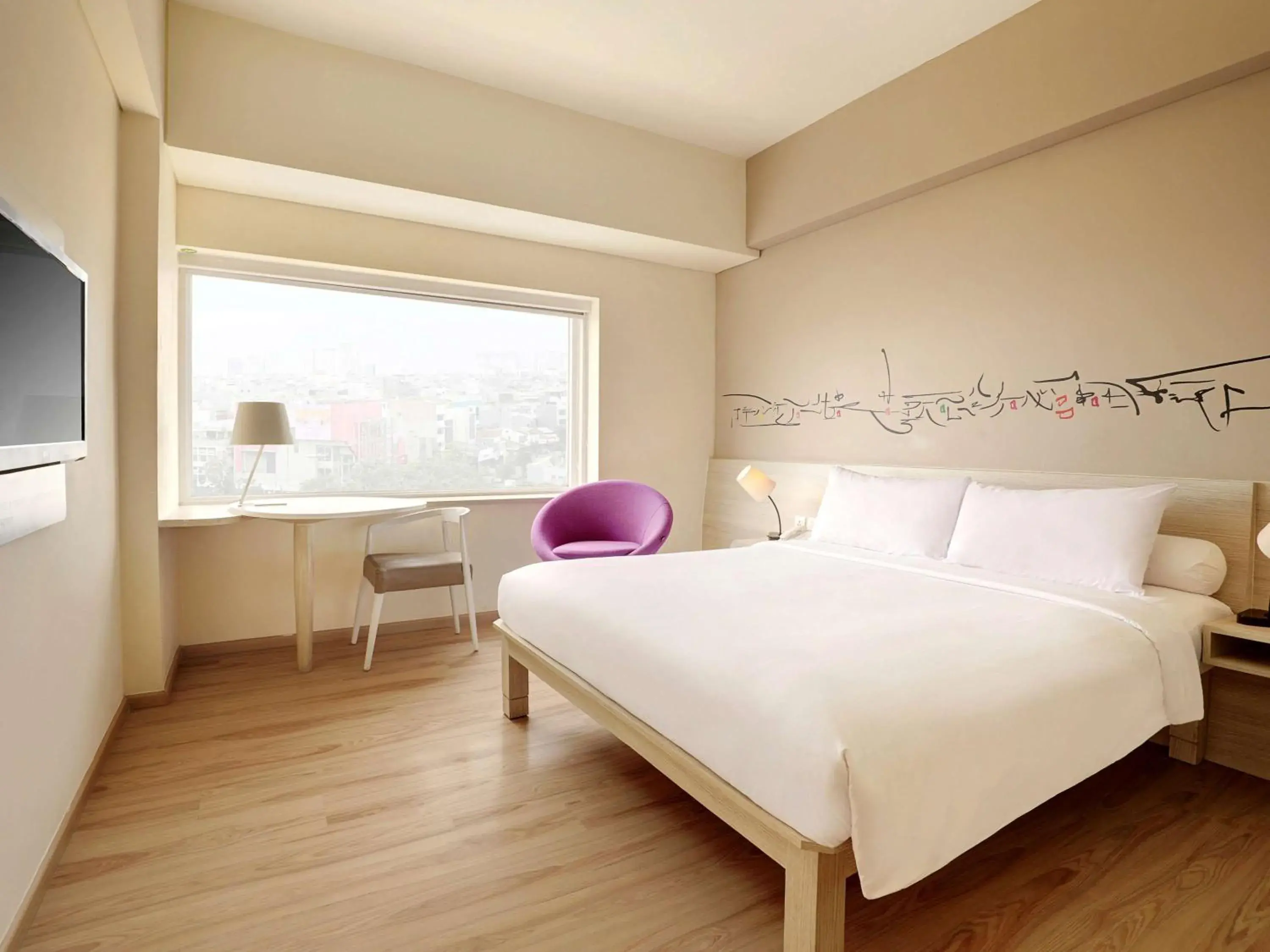 Bedroom, Bed in ibis Styles Jakarta Gajah Mada