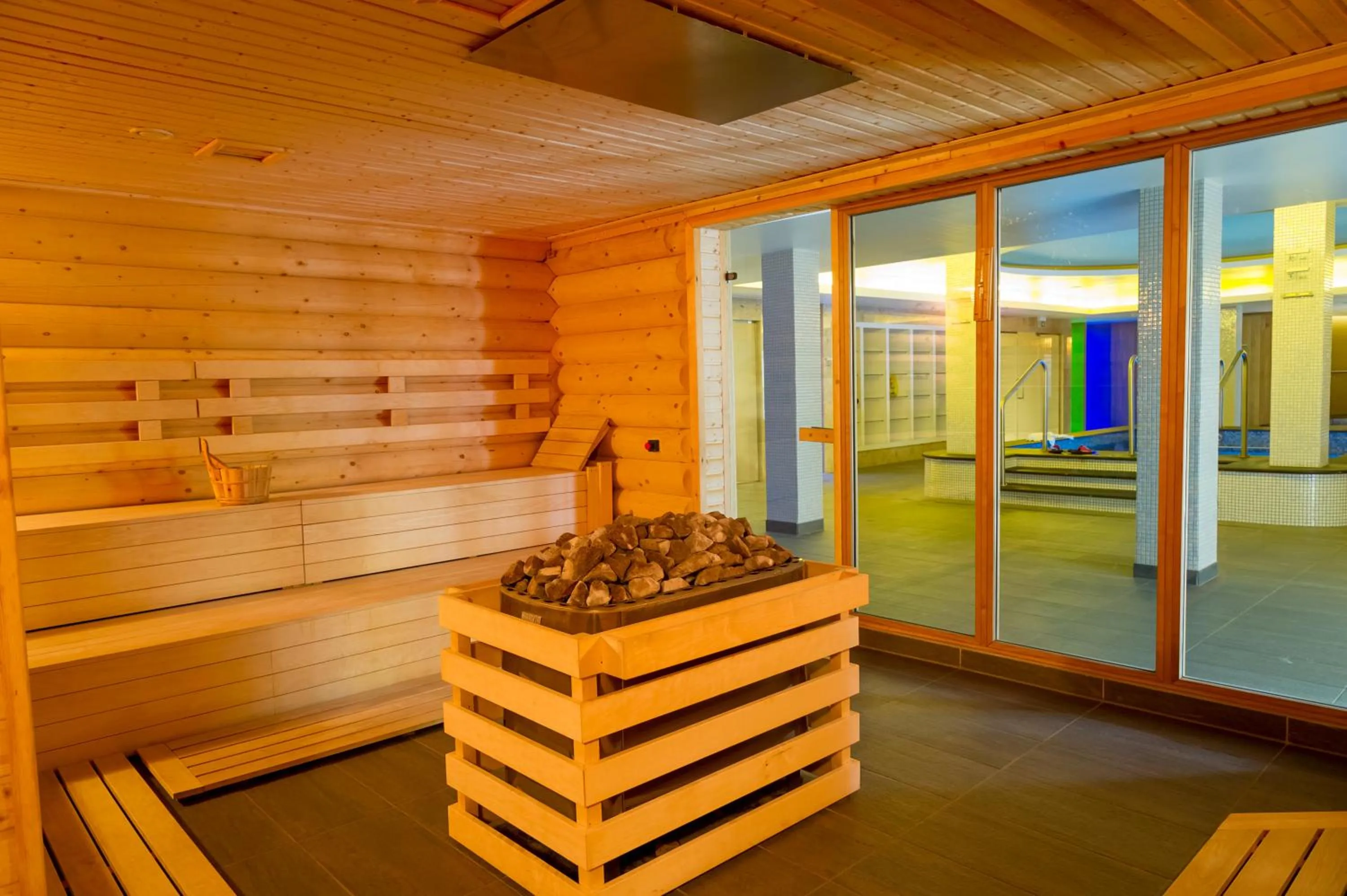 Sauna in Aquaticum Debrecen Termal & Wellness Hotel