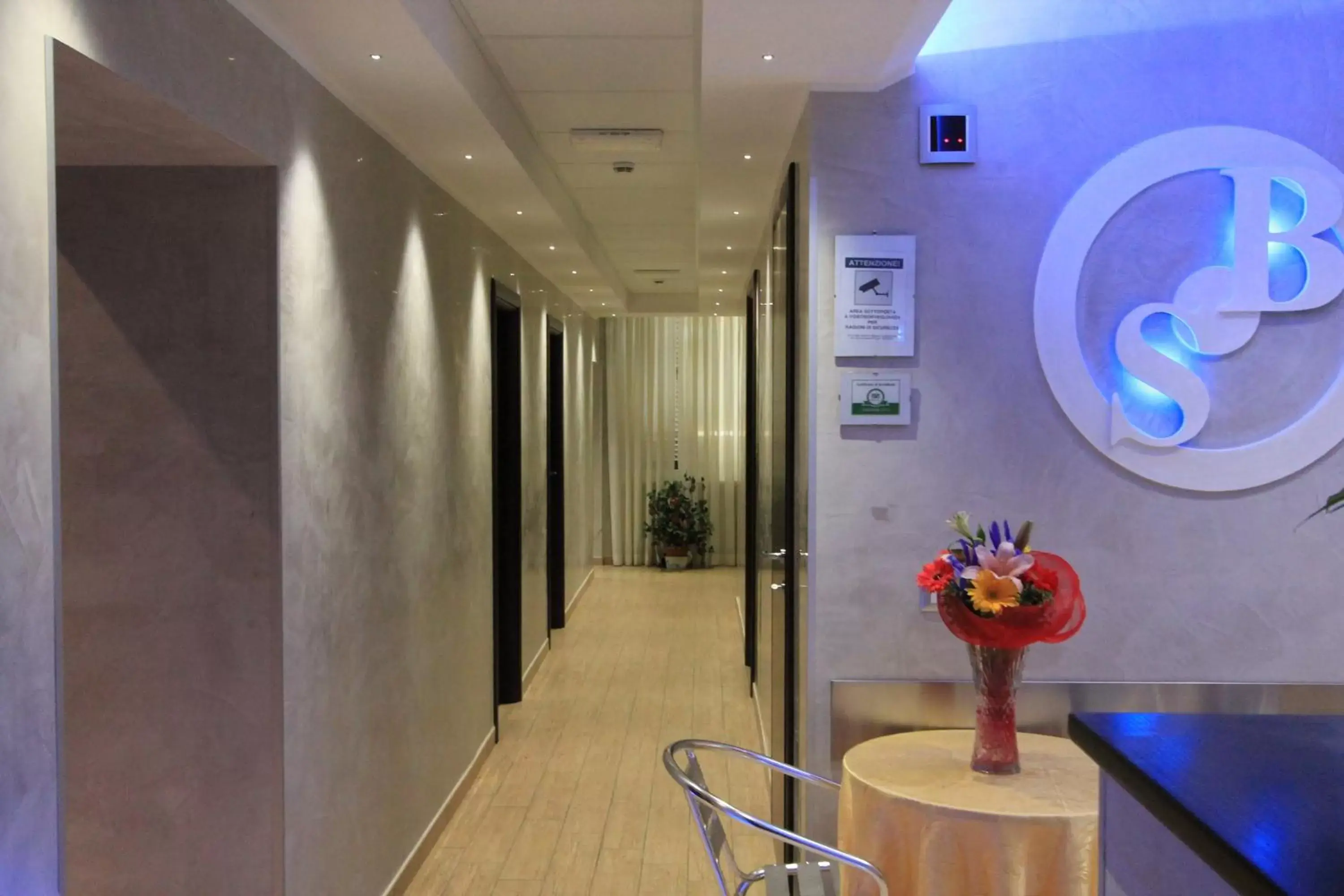 Lobby or reception, Bathroom in Buonarroti Suite