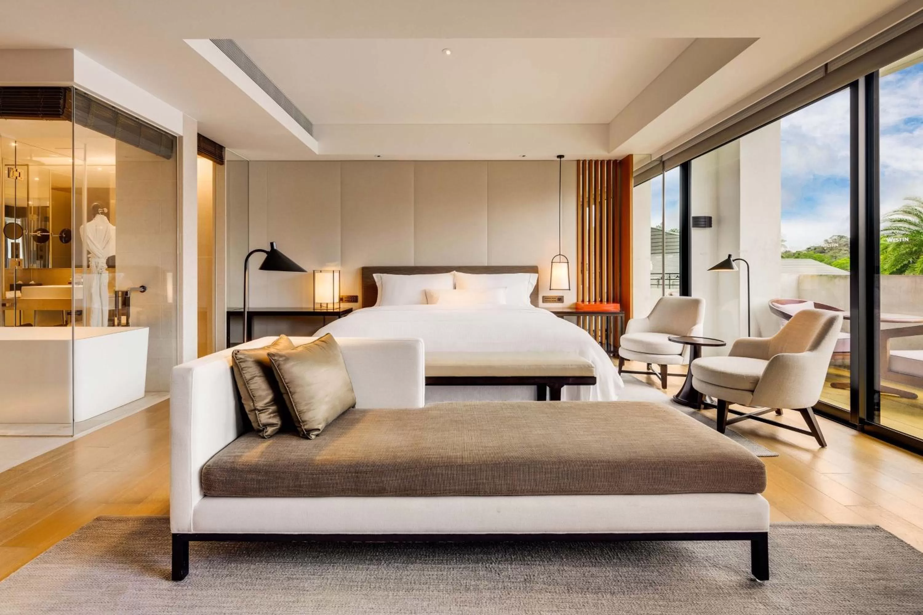 Photo of the whole room, Bed in The Westin Tashee Resort, Taoyuan