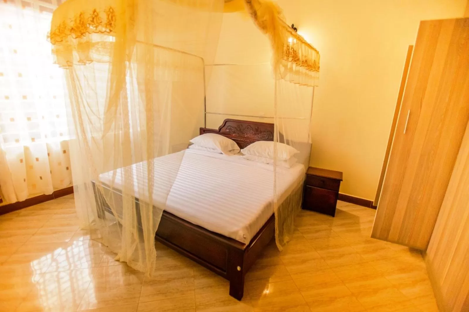 Bedroom, Bed in Kampala Suburbs Apartment