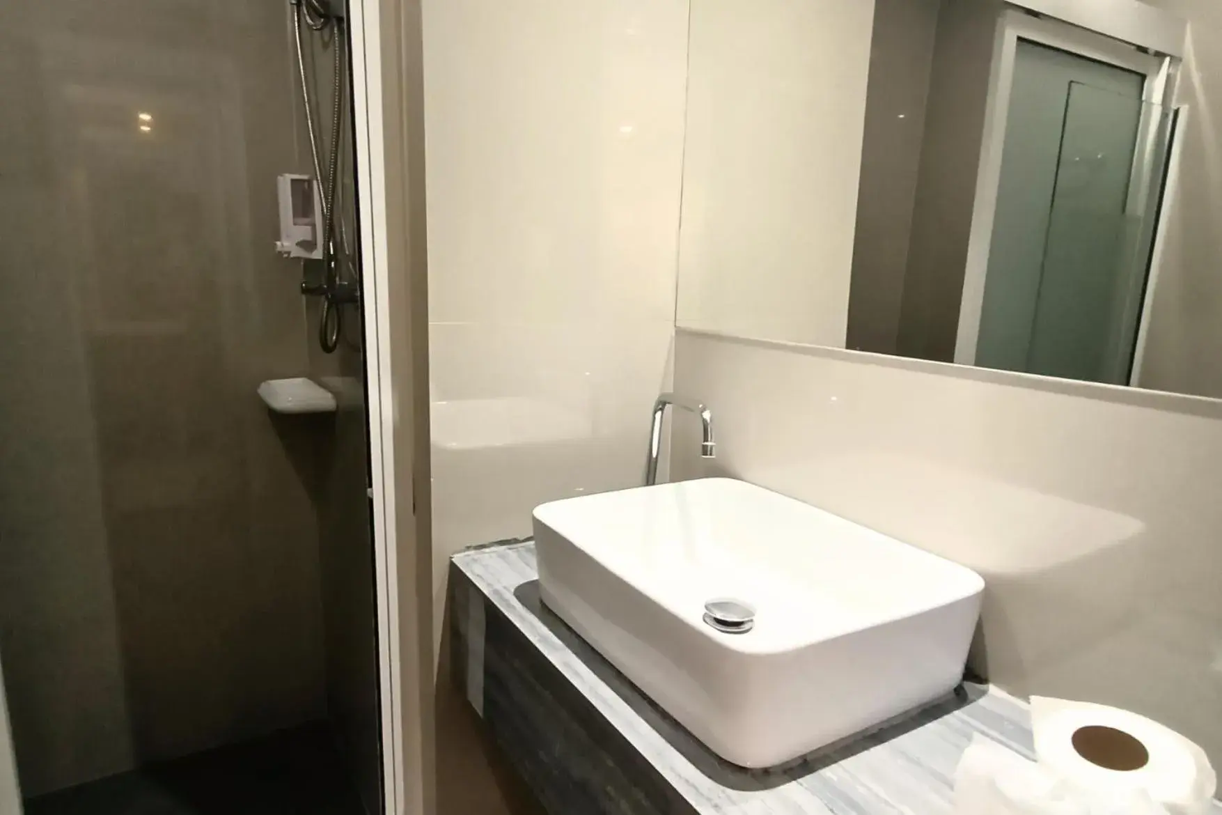 Shower, Bathroom in Km Hotel Chiang Mai