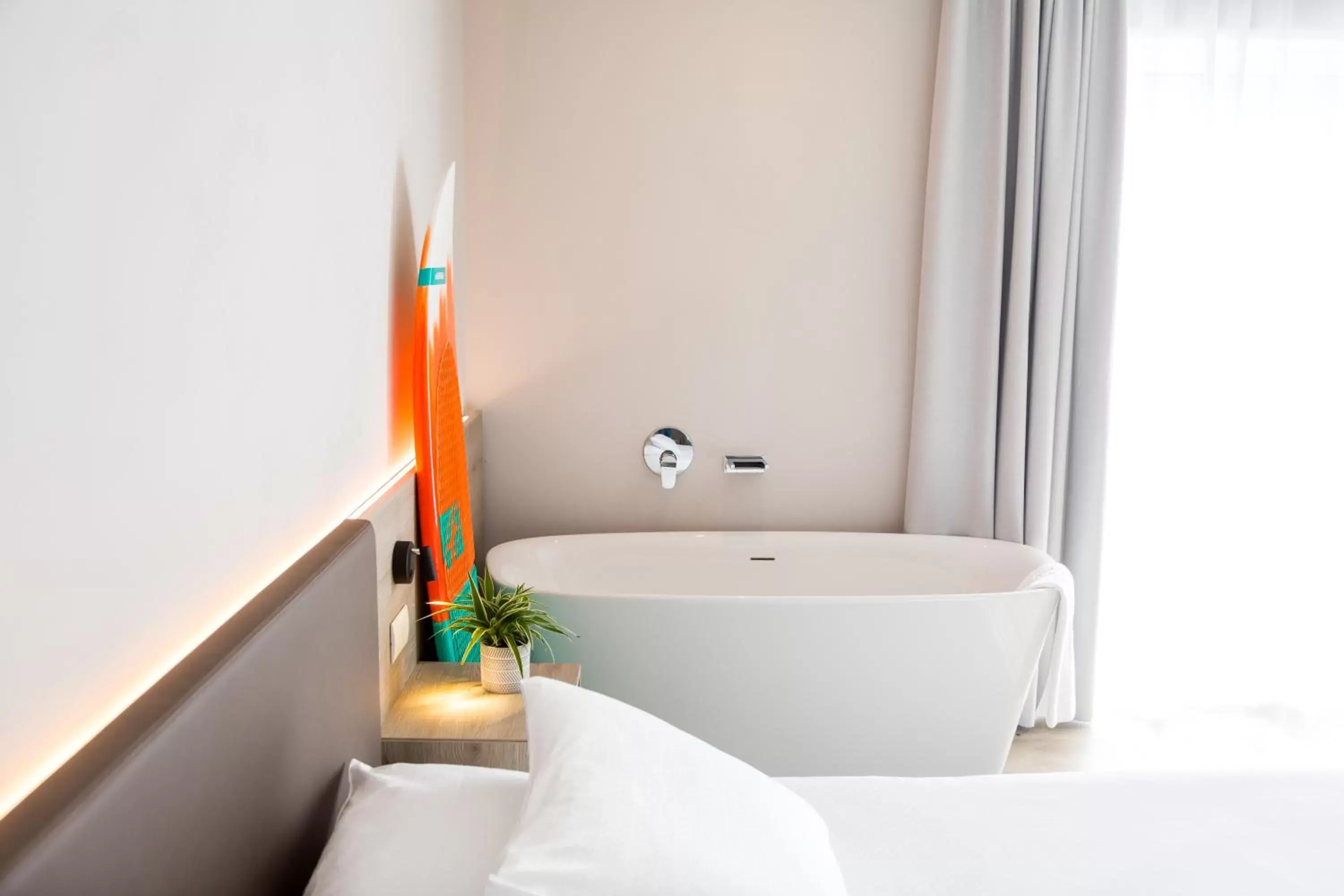 Bed, Bathroom in GoTì Hotel