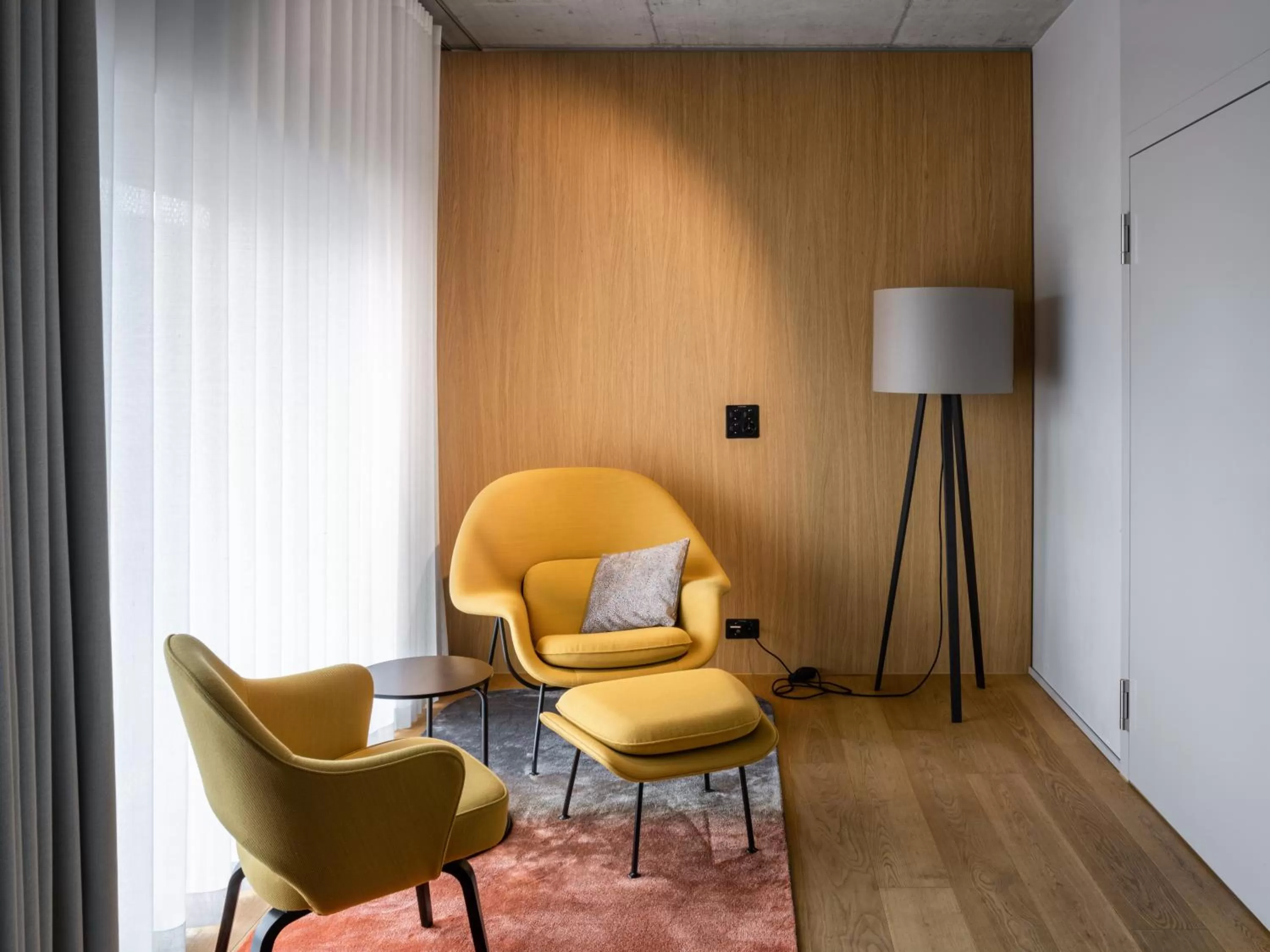 Seating area in Placid Hotel Design & Lifestyle Zurich