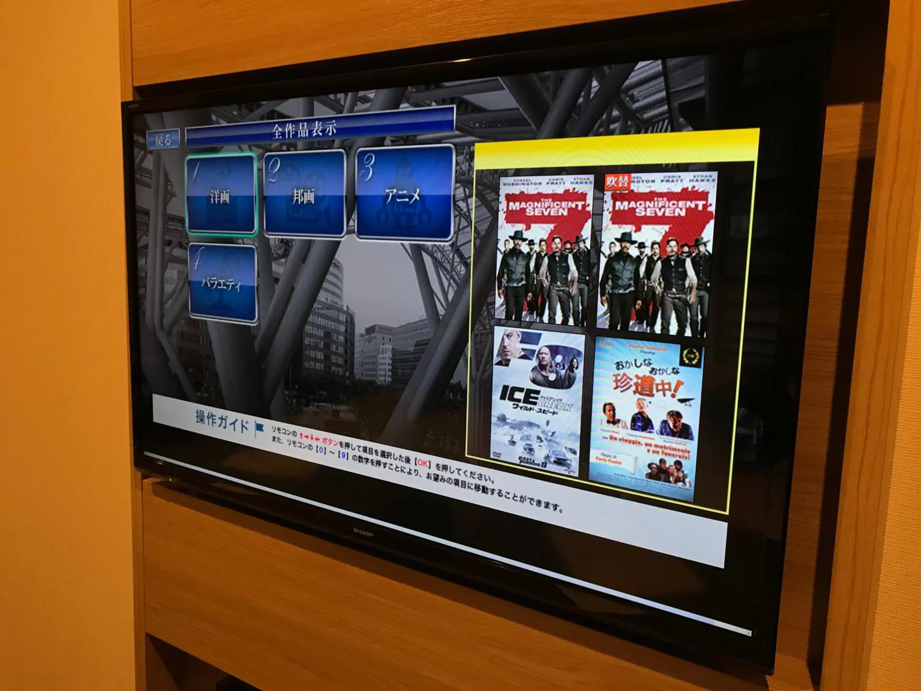 TV/Entertainment Center in Nest Hotel Hakata Station