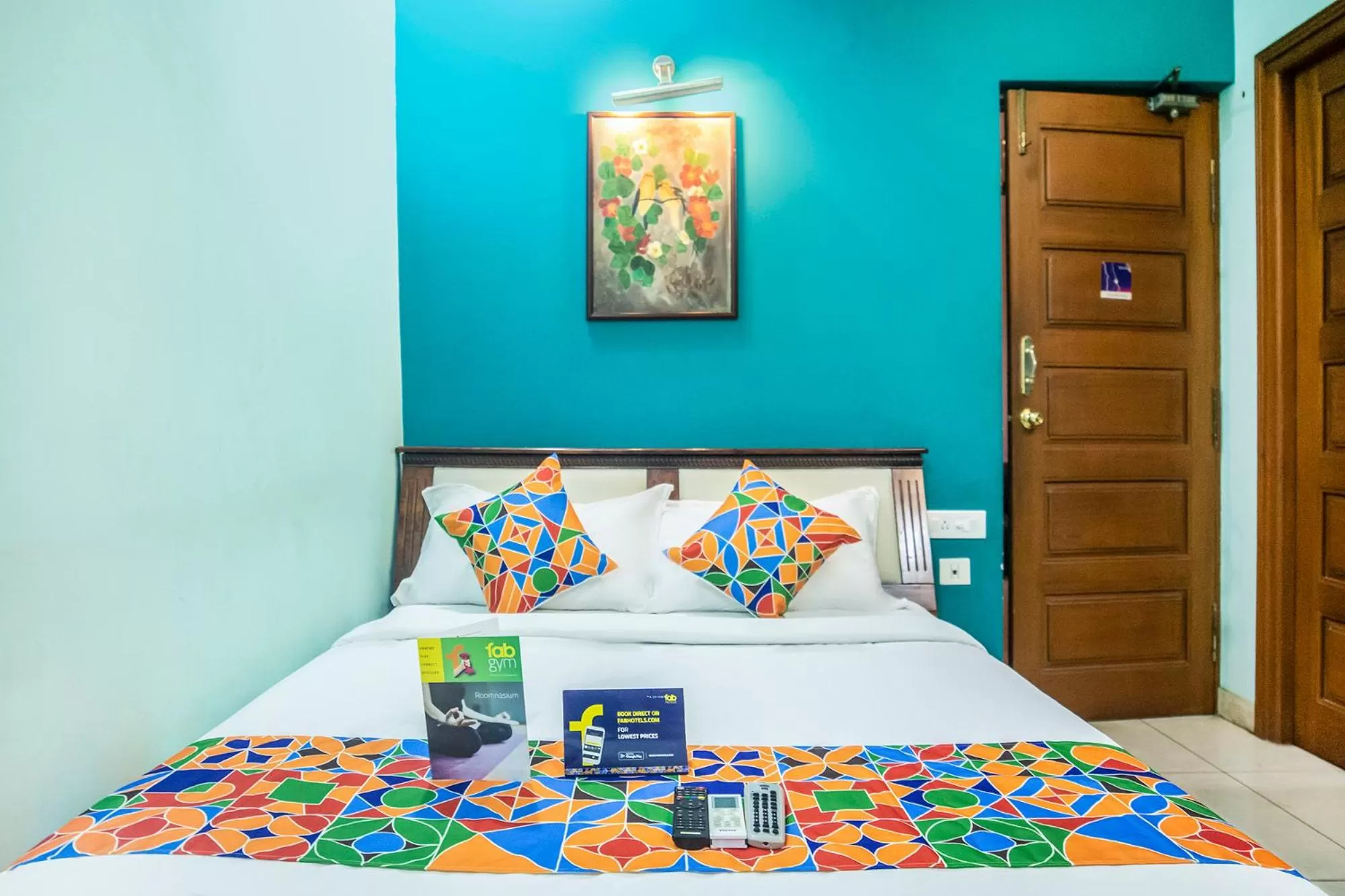 Bedroom, Bed in Fabhotel Blossoms Service Apartment - T Nagar