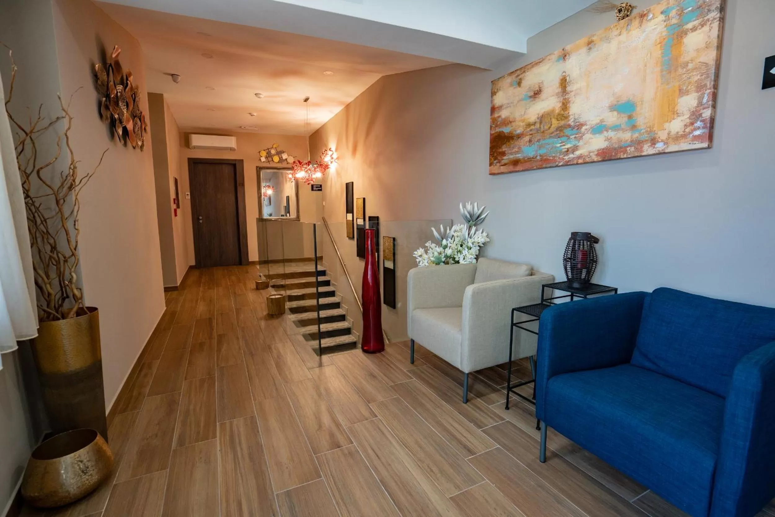 Seating area in Bed&Breakfast Novalis