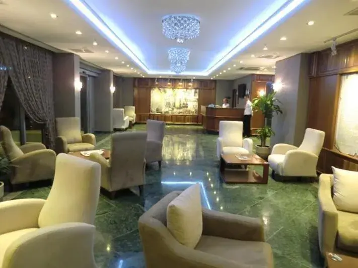 Lobby or reception, Lounge/Bar in Adanava Hotel