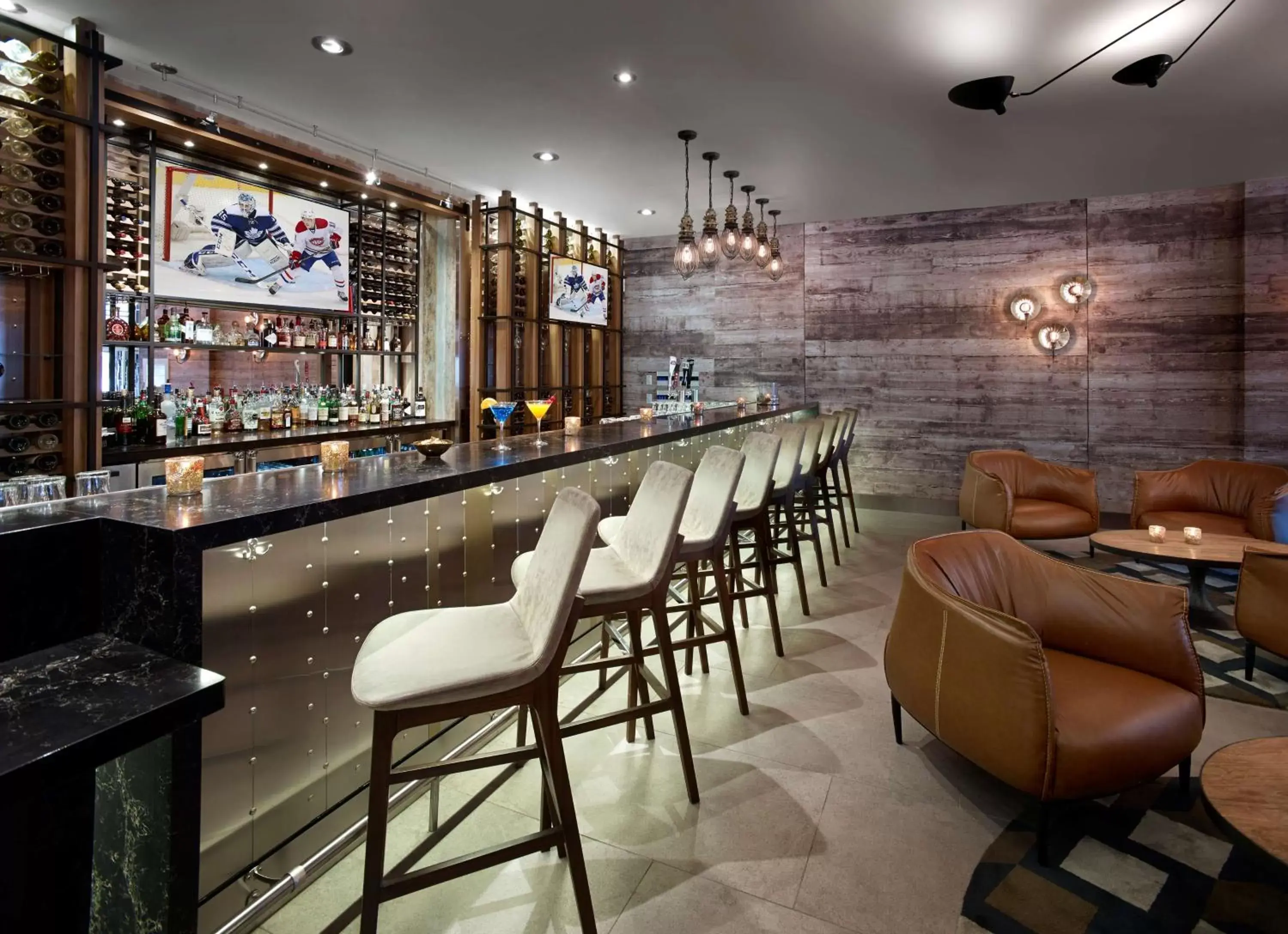Lounge or bar, Lounge/Bar in Hilton Garden Inn Toronto Airport