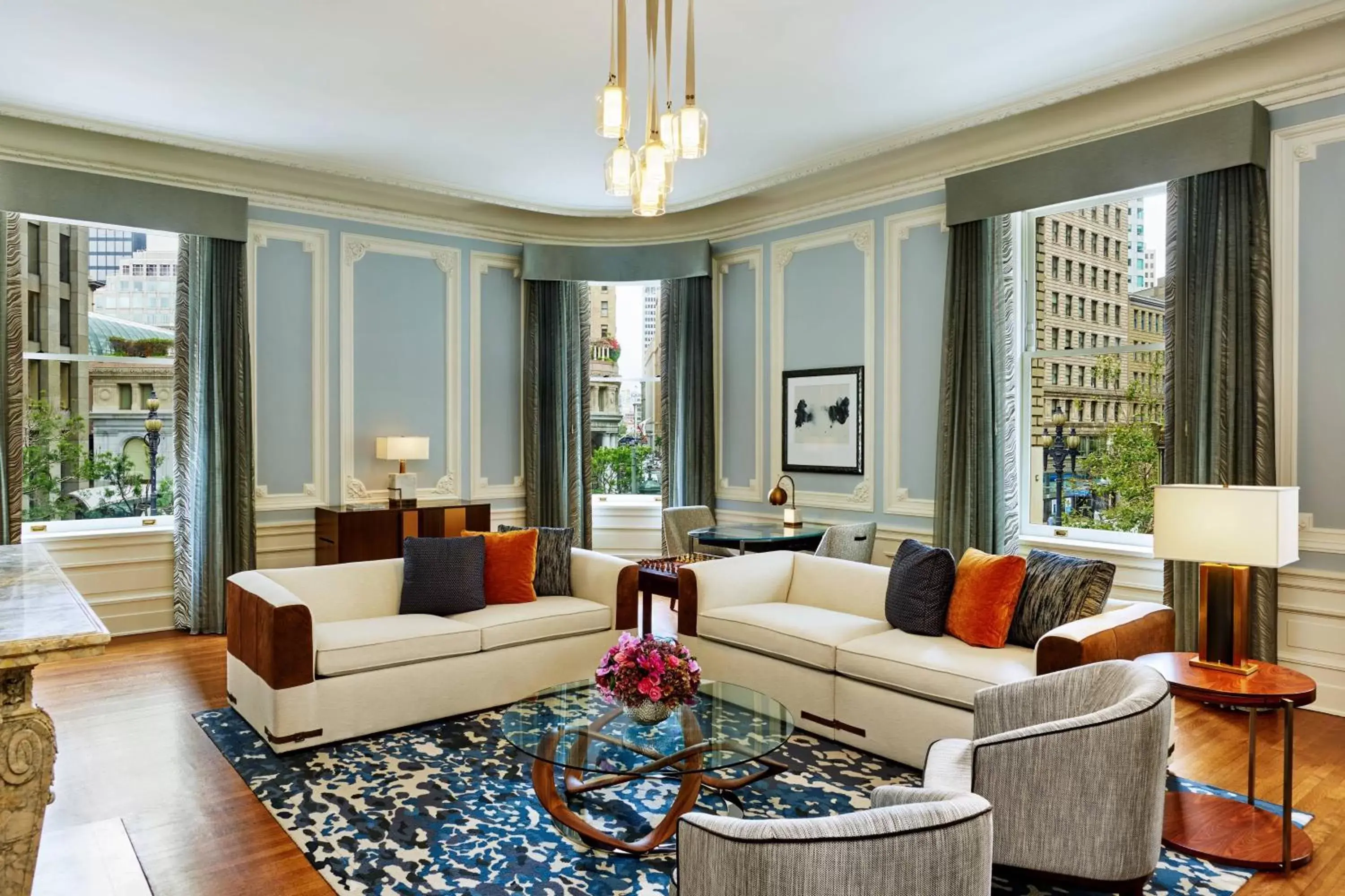 Living room, Seating Area in Palace Hotel, a Luxury Collection Hotel, San Francisco