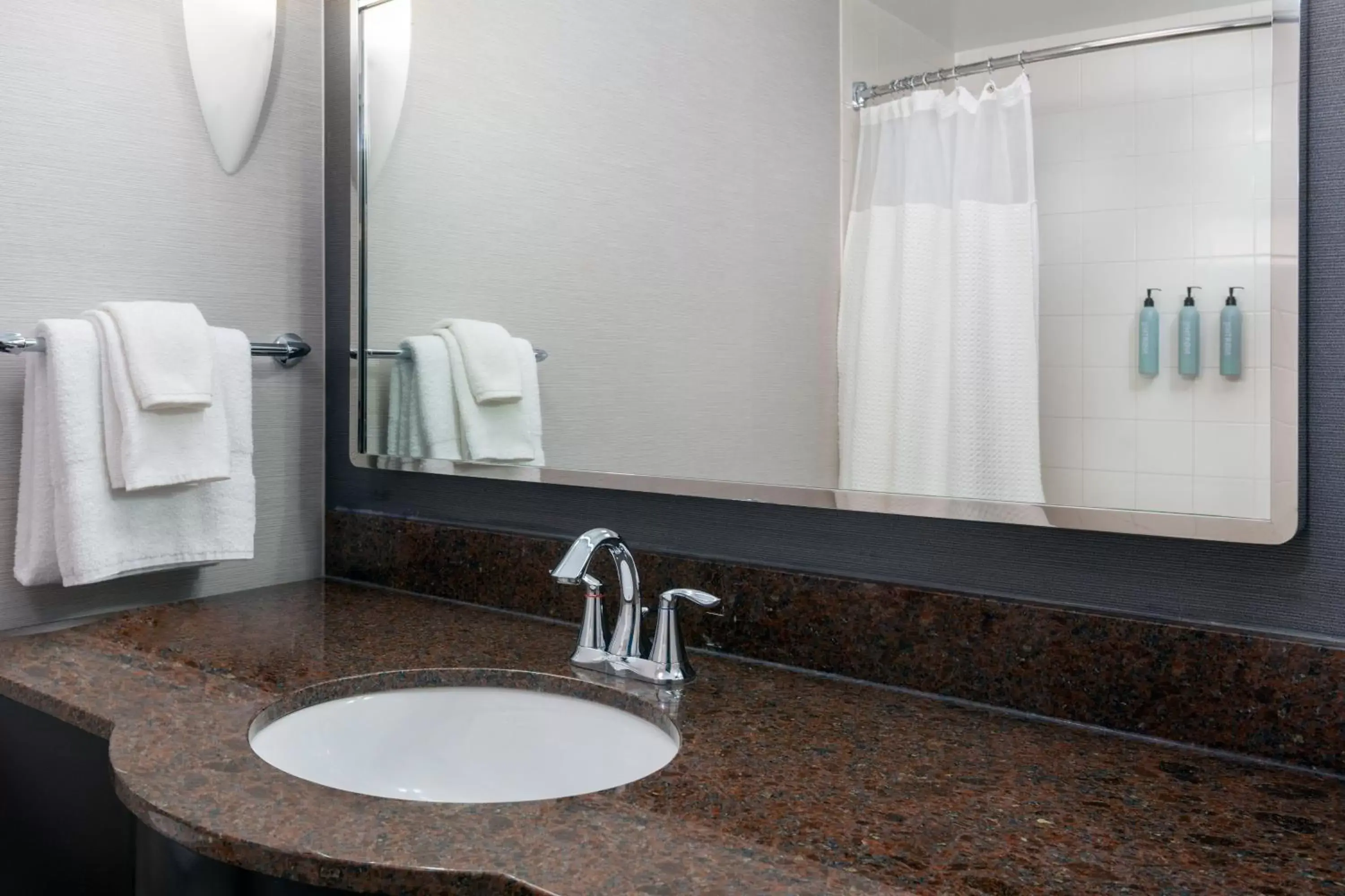 Photo of the whole room, Bathroom in Courtyard by Marriott Sarasota at University Town Center