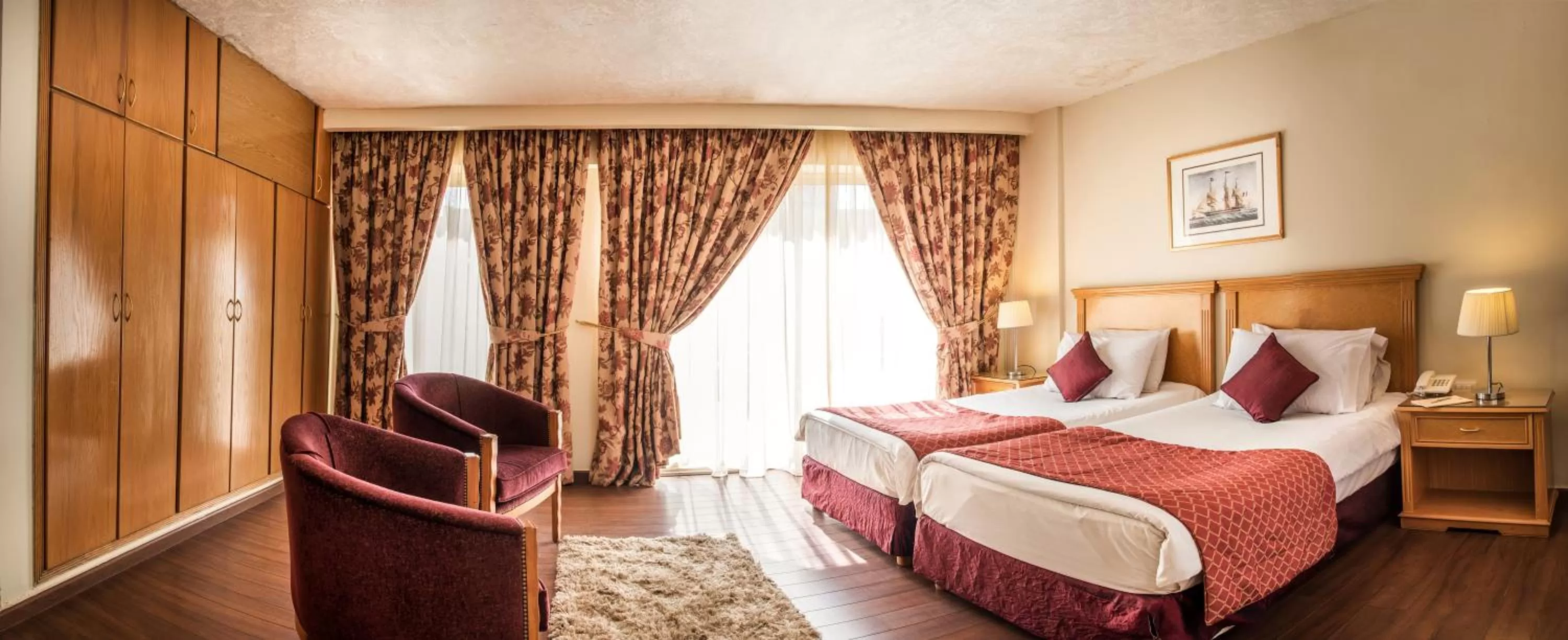 Bed in Bella Riva Hotel