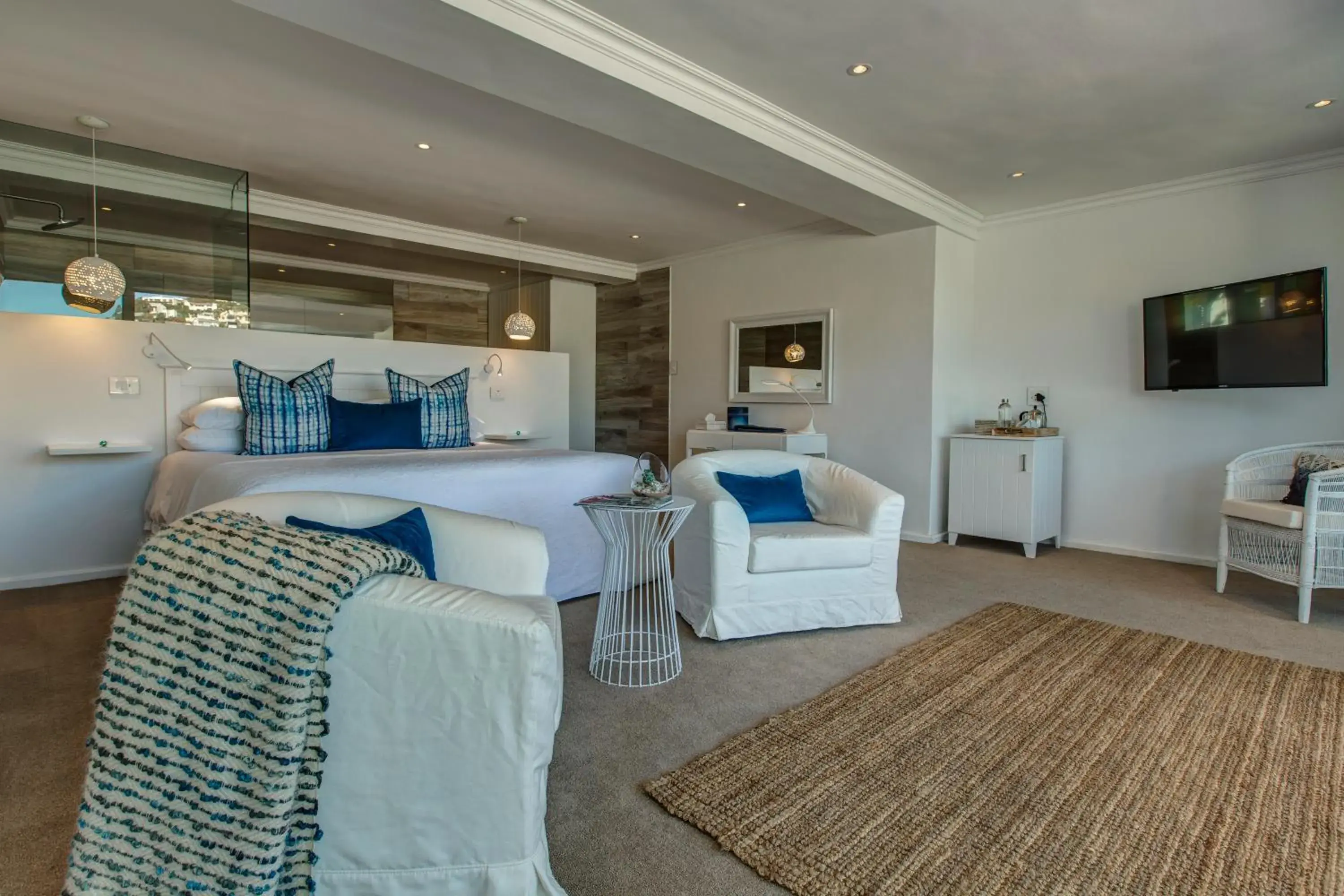 Bedroom, Seating Area in Amanzi Island Boutique Hotel