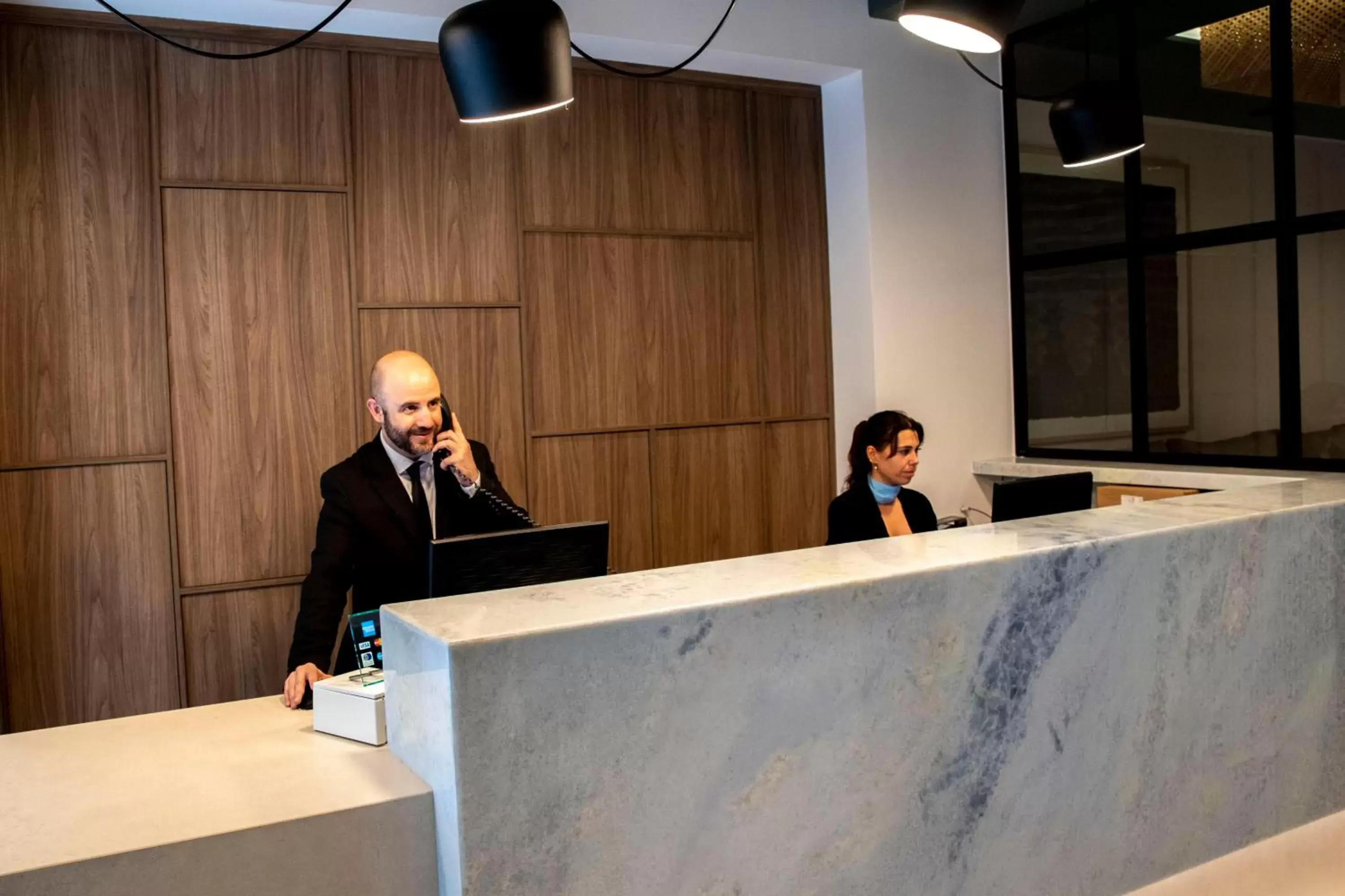 Lobby or reception, Lobby/Reception in Grupotel Gravina