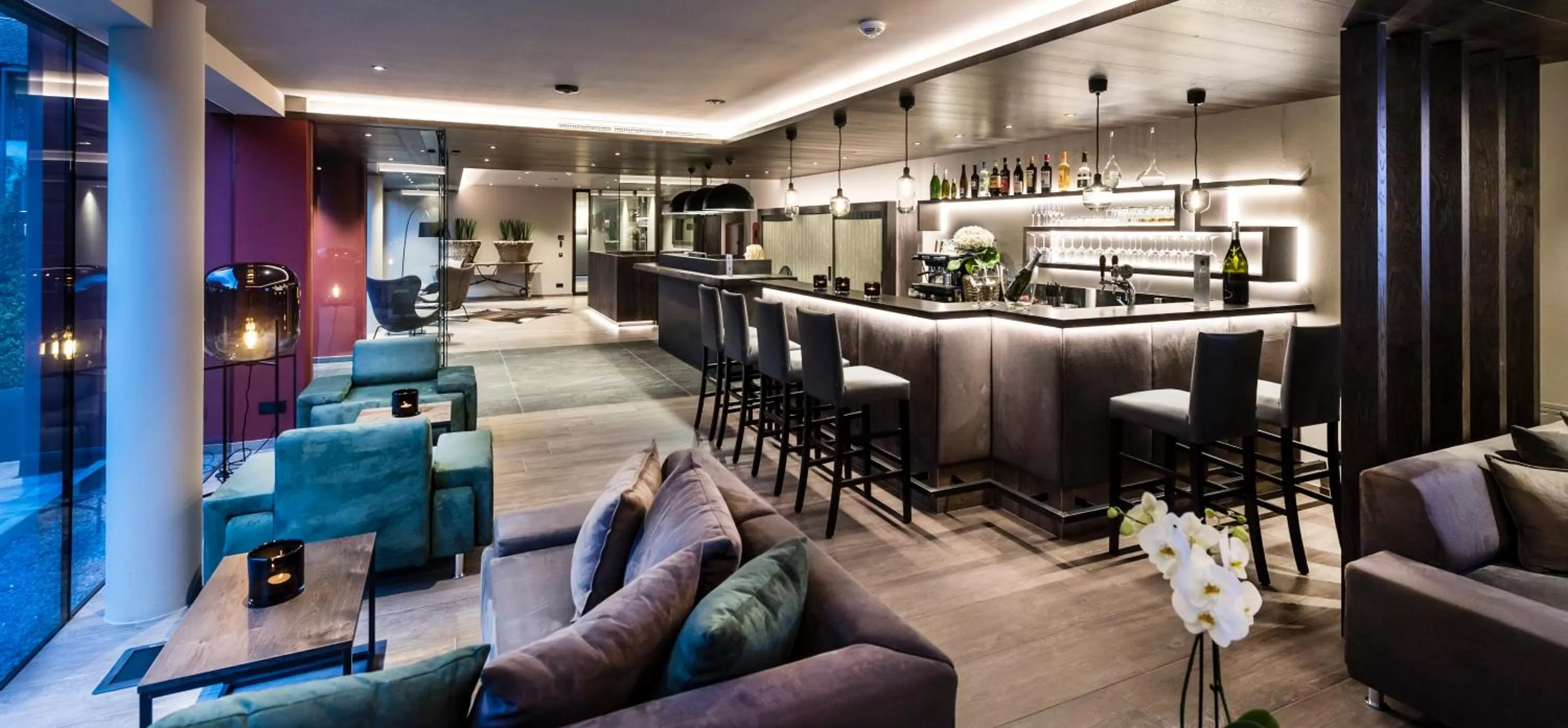 Lobby or reception in Mair Am Ort Living Hotel B&B