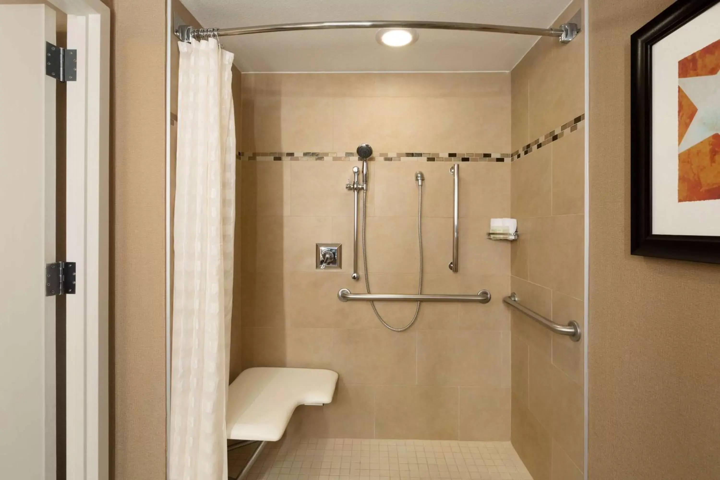 Bathroom in Embassy Suites by Hilton Austin Downtown South Congress Bathroom in Embassy Suites by Hilton Austin Downtown South Congress