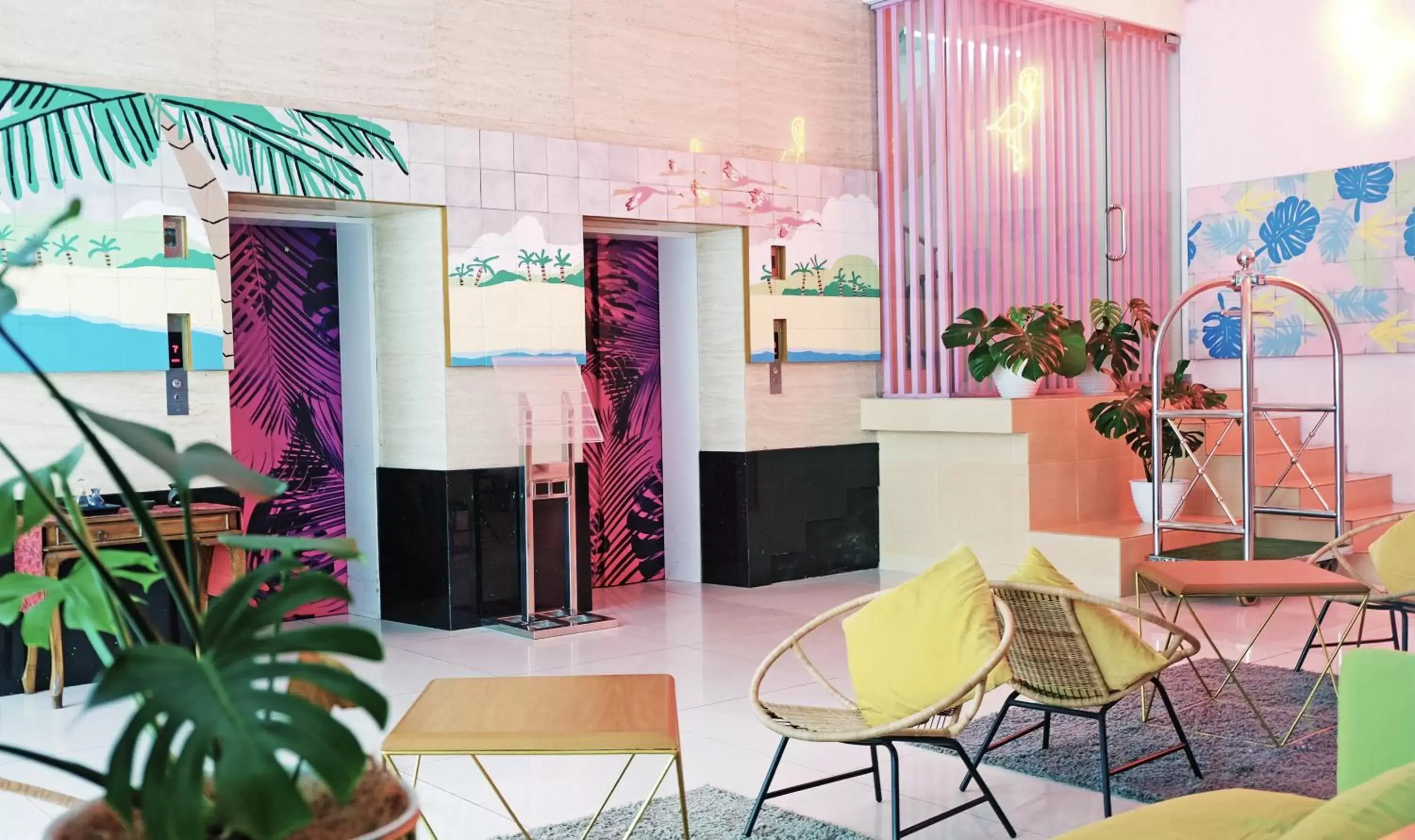 Lobby or reception in Liberta Hotel Kemang Lobby or reception in Liberta Hotel Kemang