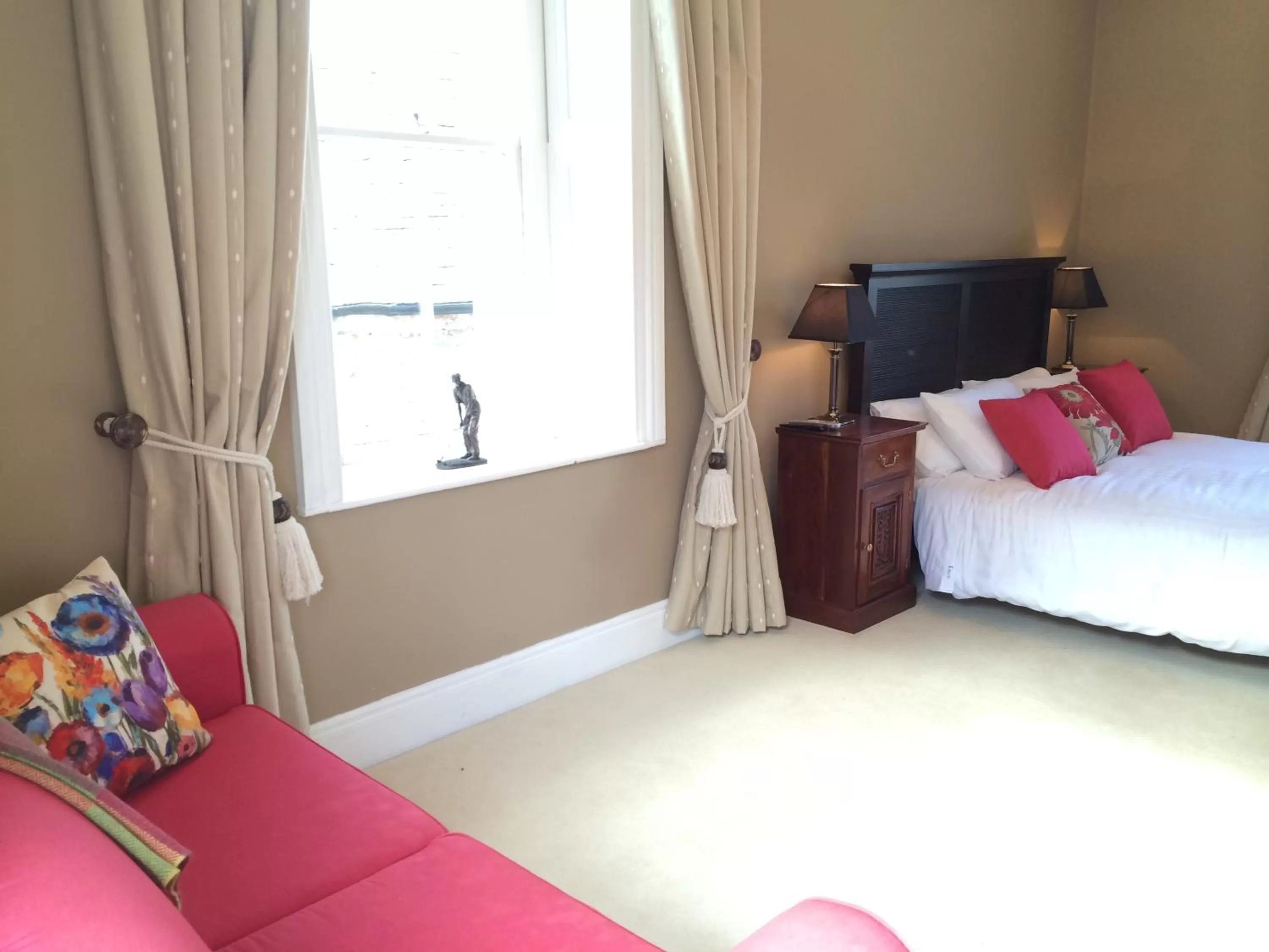 Bed in College Hill House