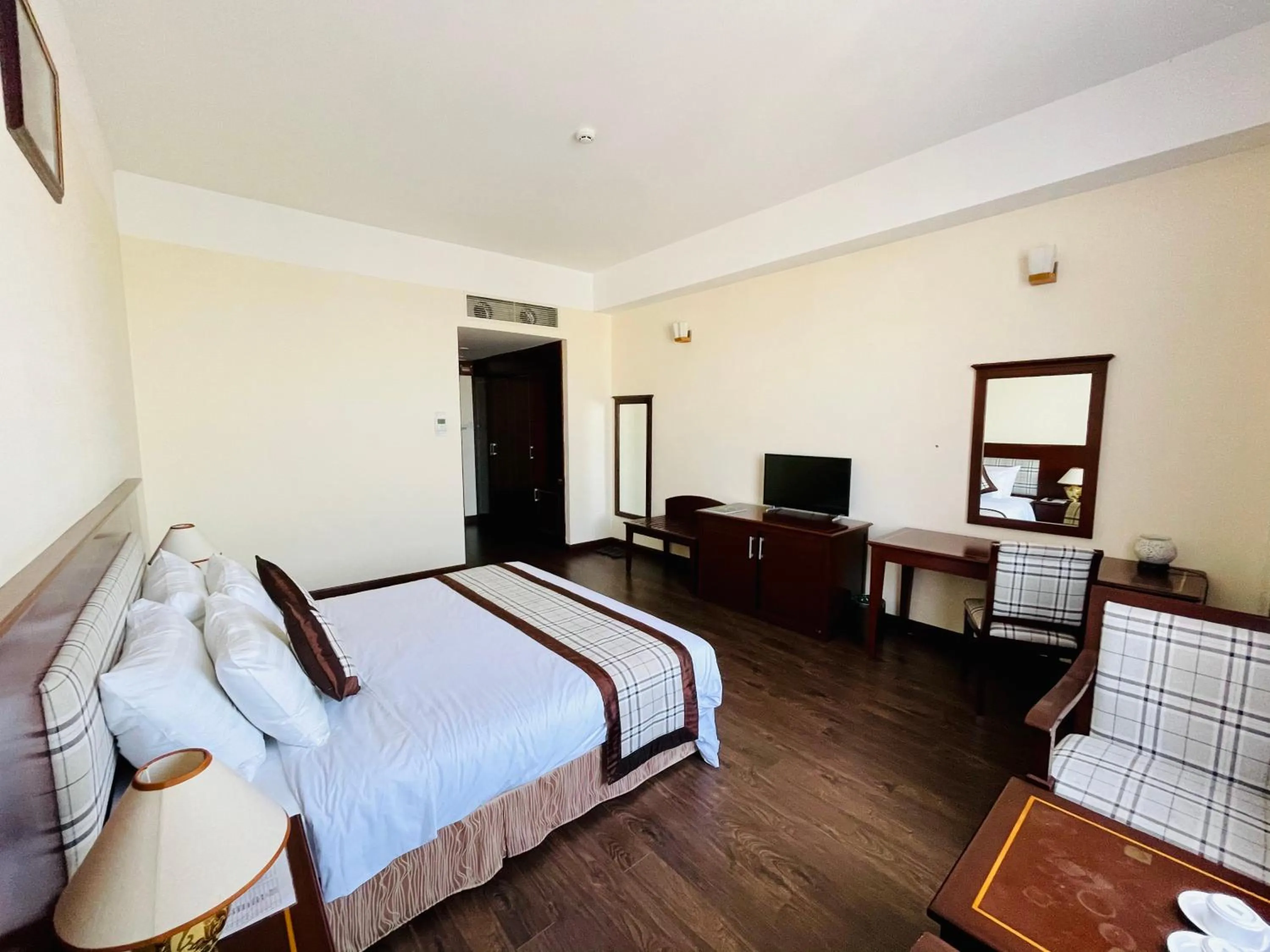 Bed in Sai Gon Phu Yen Hotel