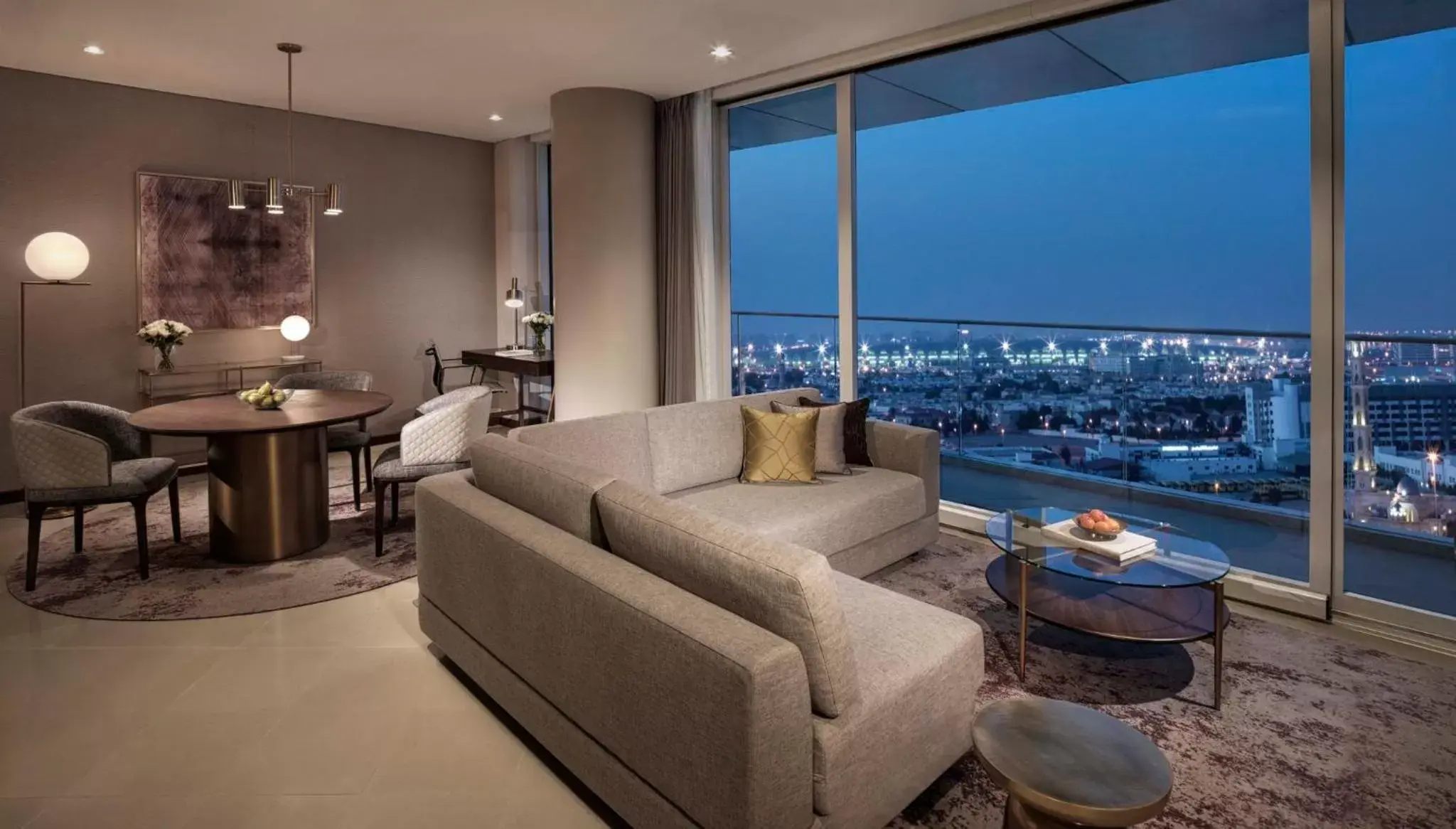 Photo of the whole room, Seating Area in InterContinental Residence Suites Dubai Festival City, an IHG Hotel