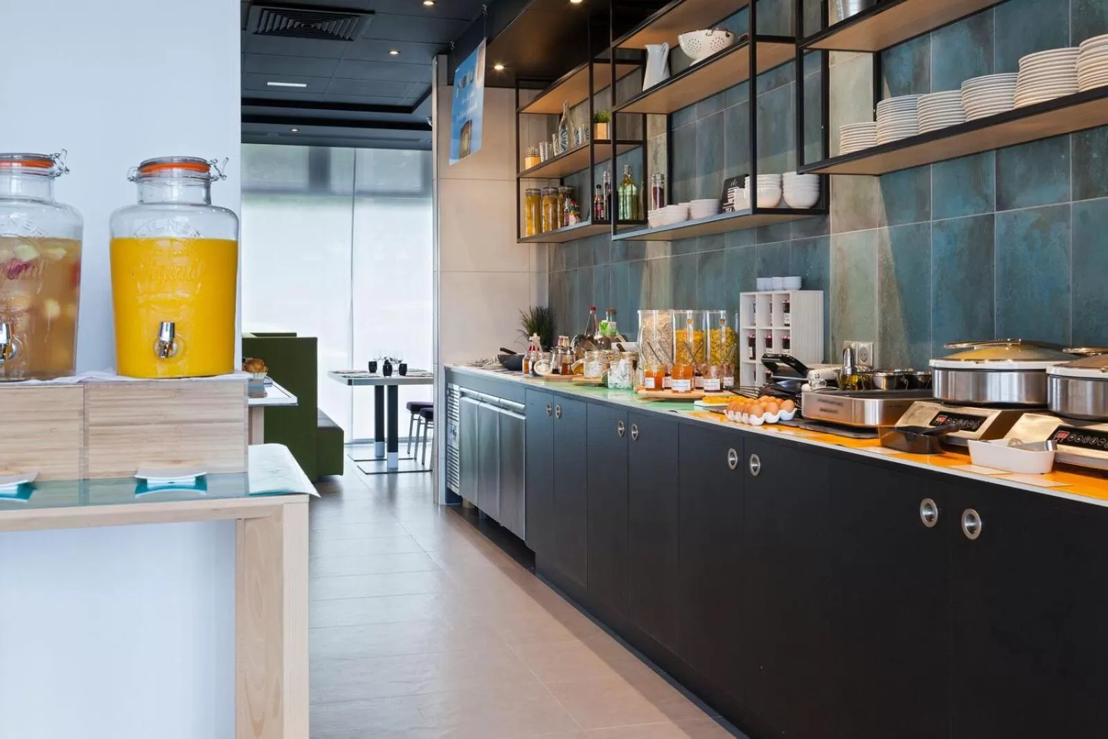 Buffet breakfast in Novotel Tours Centre Gare