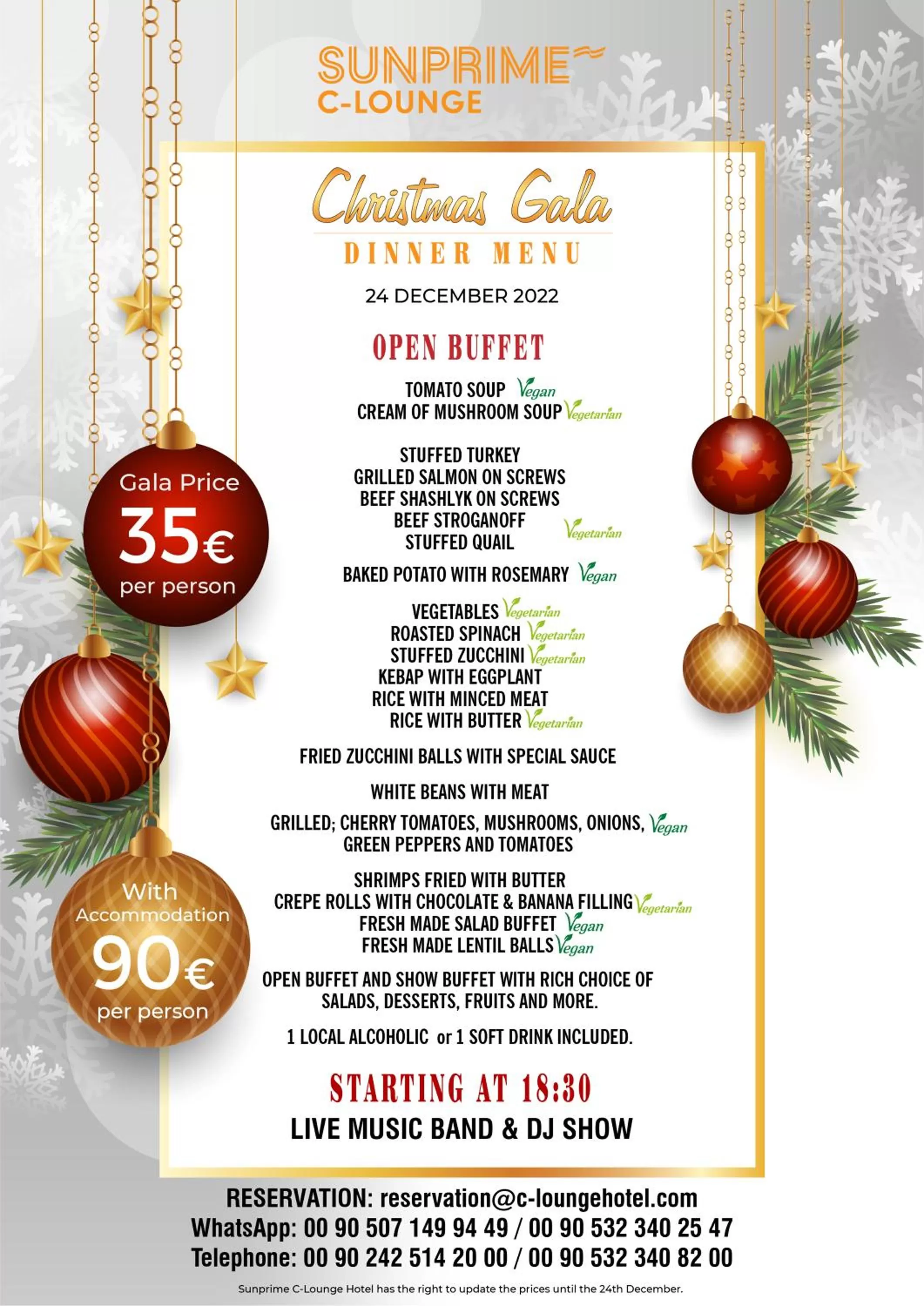 Restaurant/places to eat in Sunprime C-Lounge - Adult Only