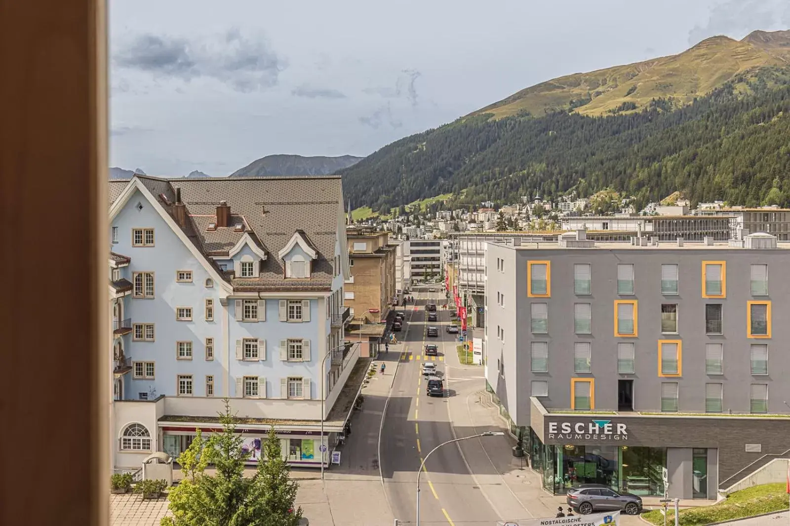 View (from property/room) in ALPINE INN Davos